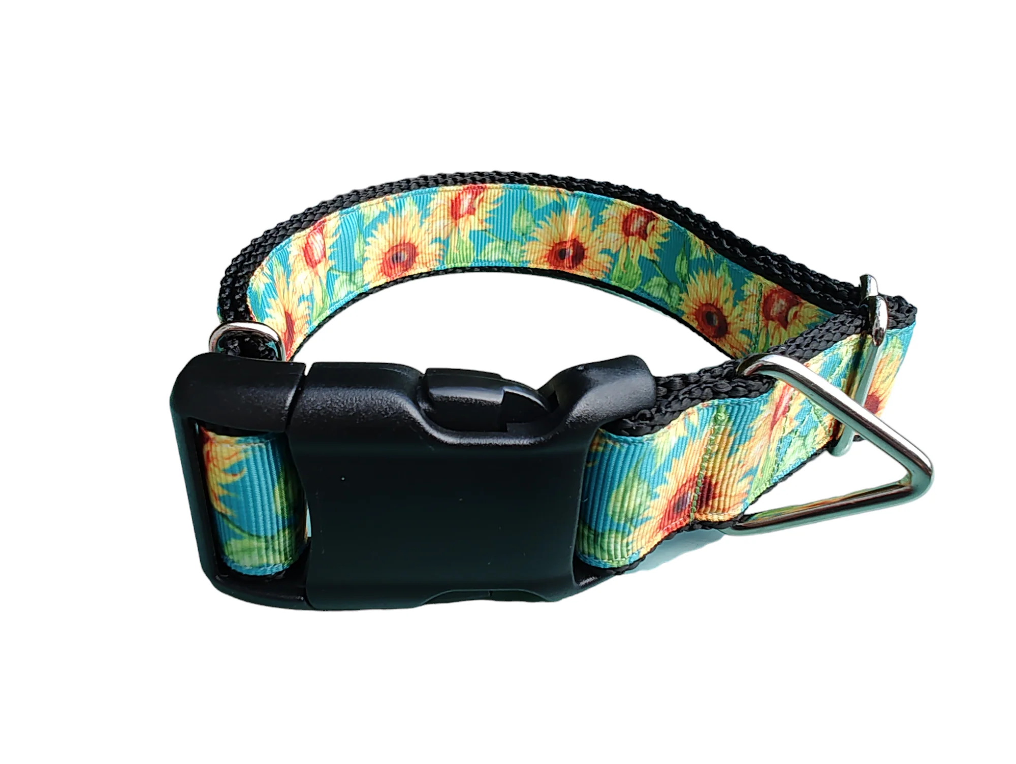 Sunflower Skies Nylon Dog Collar - Image 2