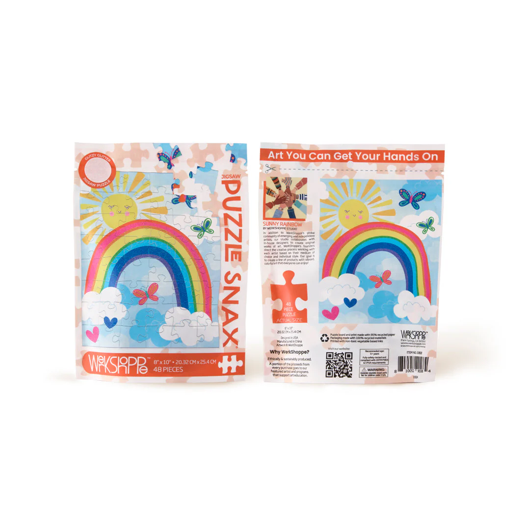 Sunny Rainbow 48 Piece Puzzle Snax - Image 4