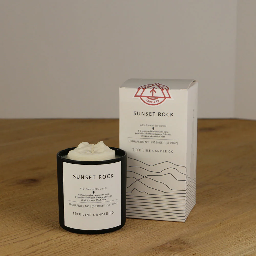Sunset Rock Candle - Image 3