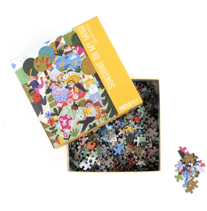 Sunshine On My Mind 500 Piece Picnic Puzzle by Puzzlefolk - Image 3