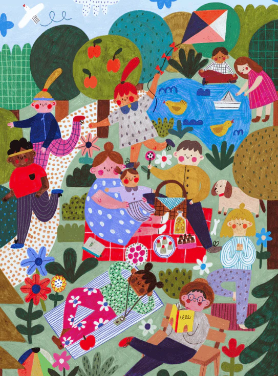 Sunshine On My Mind 500 Piece Picnic Puzzle by Puzzlefolk - Image 4