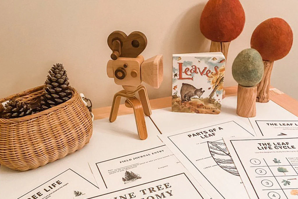 Super 16 Pro Wooden Toy Camera With Tripod - Image 6