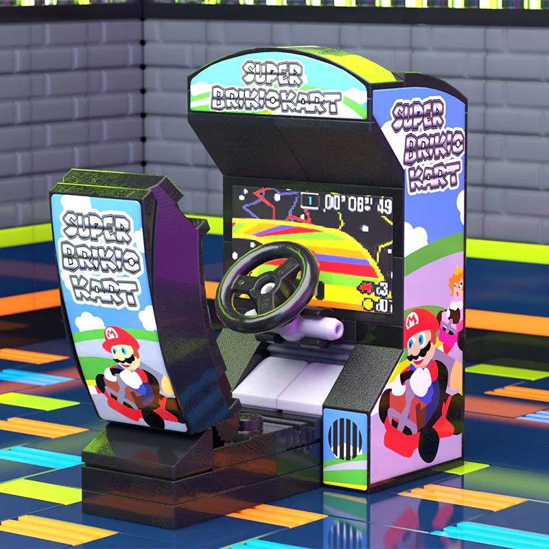 Super Brickio Kart Arcade Racing Game - Image 2