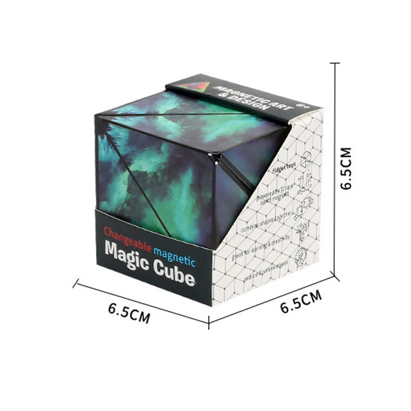 Super Cool 3d Geometric Magnetic Cube Training Puzzle Variety Puzzle Children's Toys - Image 4