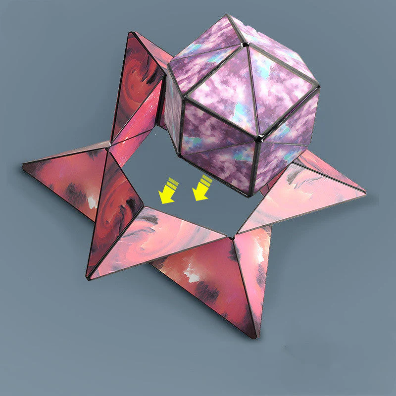 Super Cool 3d Geometric Magnetic Cube Training Puzzle Variety Puzzle Children's Toys - Image 5