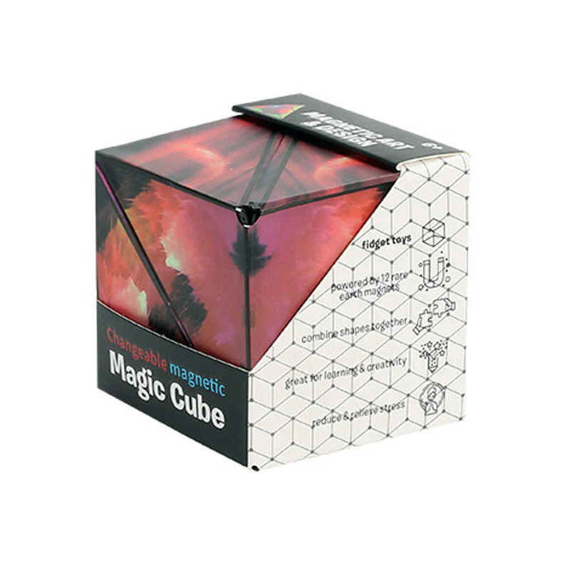 Super Cool 3d Geometric Magnetic Cube Training Puzzle Variety Puzzle Children's Toys - Image 8