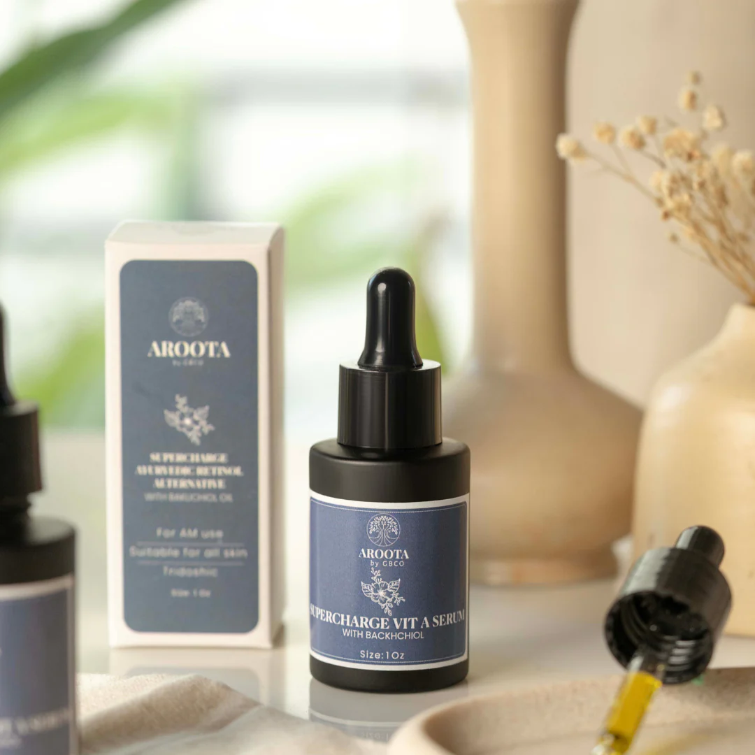 Supercharge Vitamin A Serum - with Bakuchiol Oil (Tridoshic) - Image 4