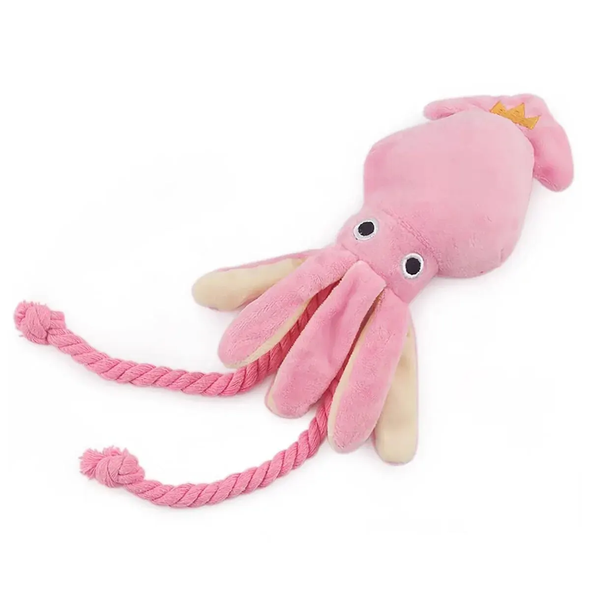 Supet Pet Octopus Plush Rope Toy – Bite-Resistant Interactive Dog Toy for Indoor & Outdoor Play - Image 7