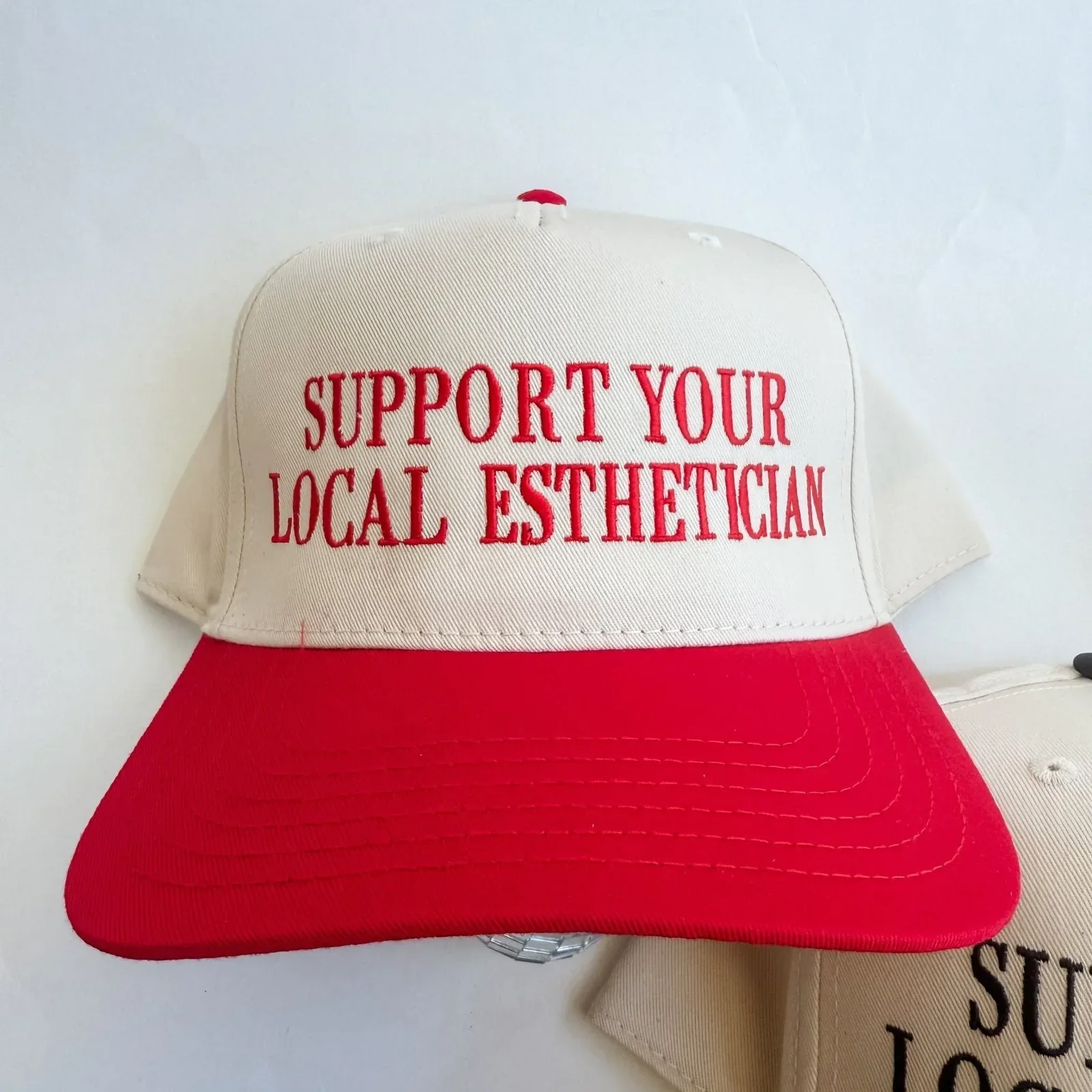 Support Your Local Esthetician - Trucker Hat - Image 2
