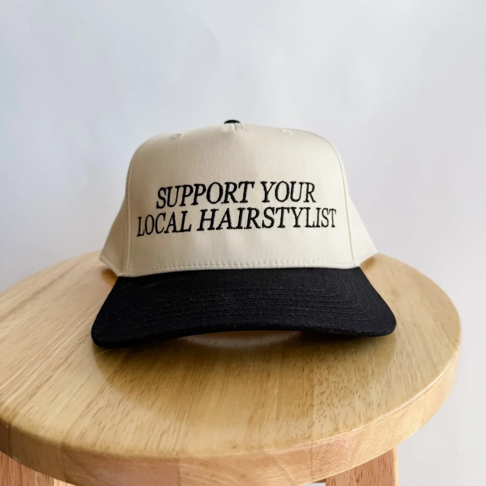 Support Your Local Hairstylist - Trucker Hat - Image 2