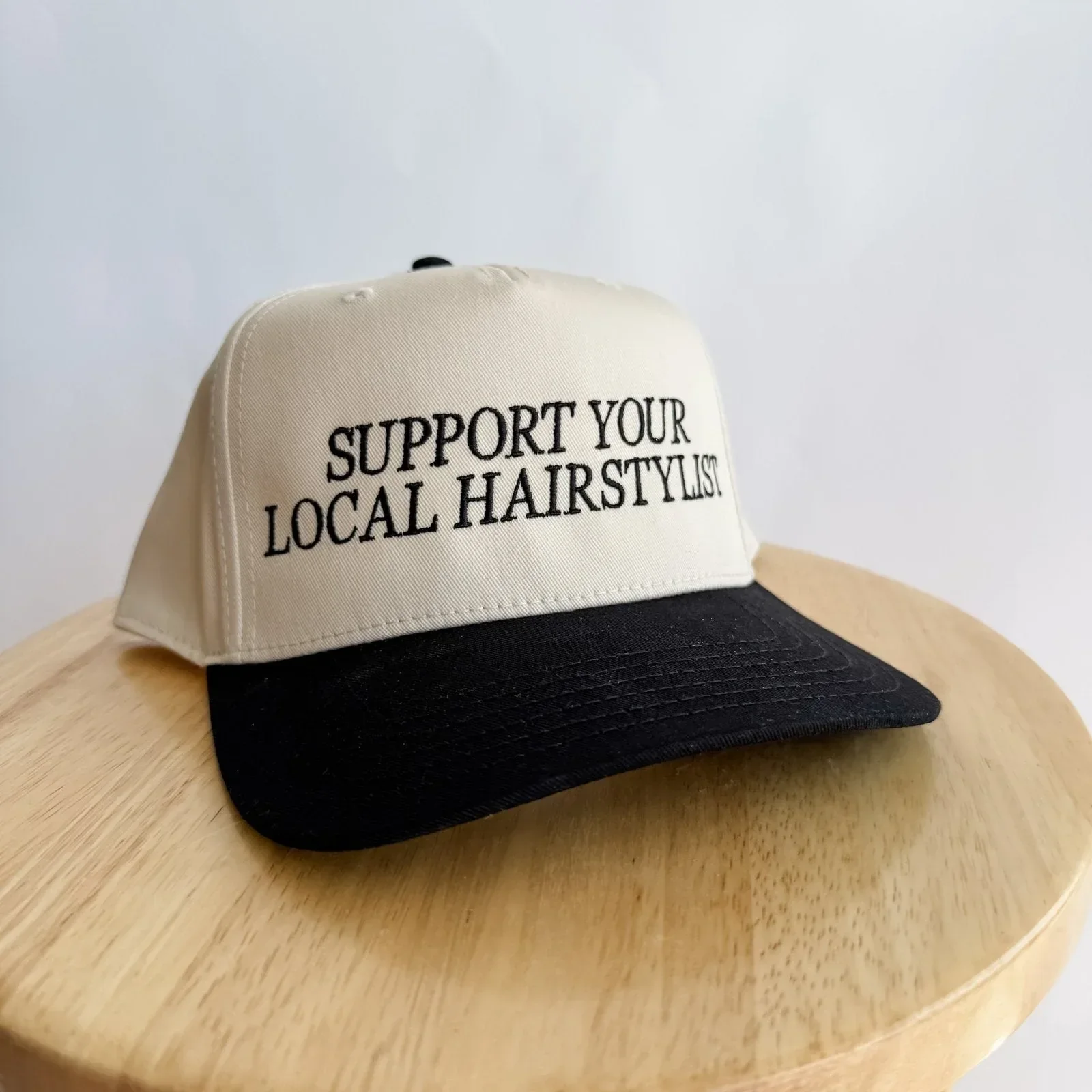 Support Your Local Hairstylist - Trucker Hat - Image 3