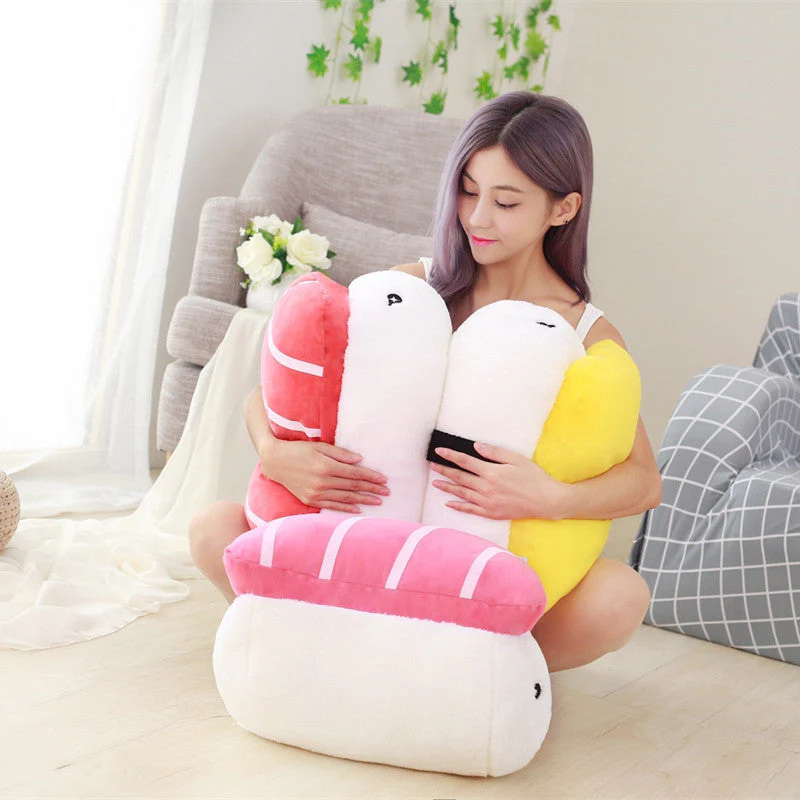 Sushi Rice Shape Stuffed Throw Pillow Cushion Toy - Image 5