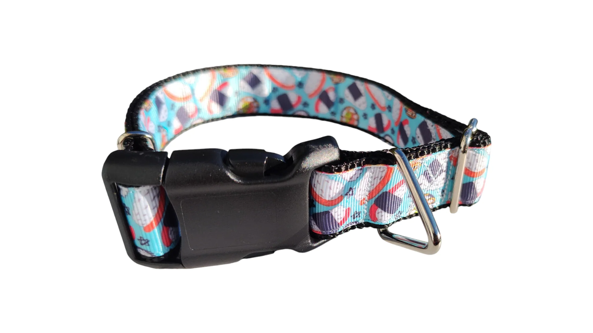 Sushi Roll Nylon Dog Collar - Image 2