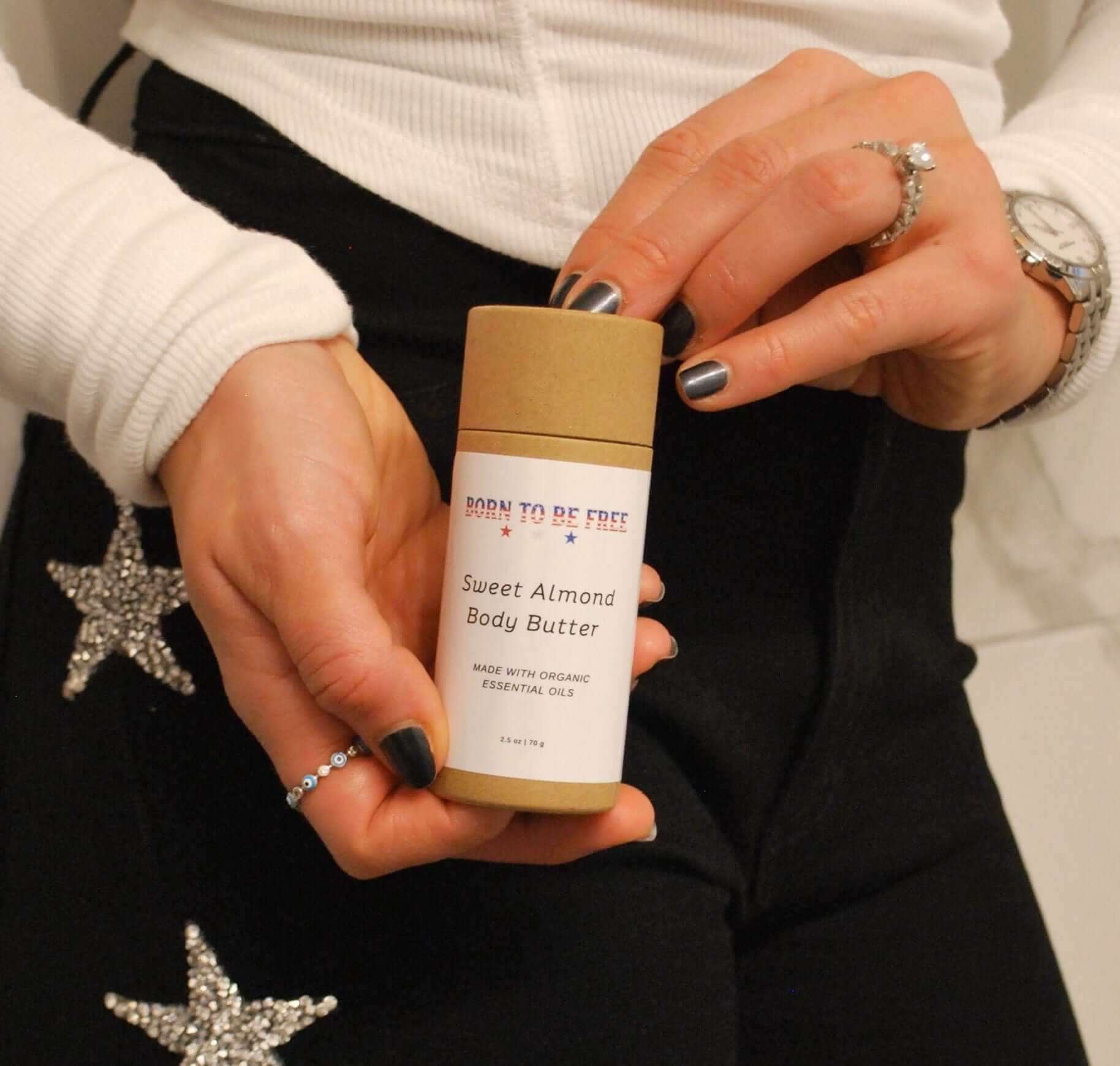Sweet Almond Body Butter Stick - Image 9