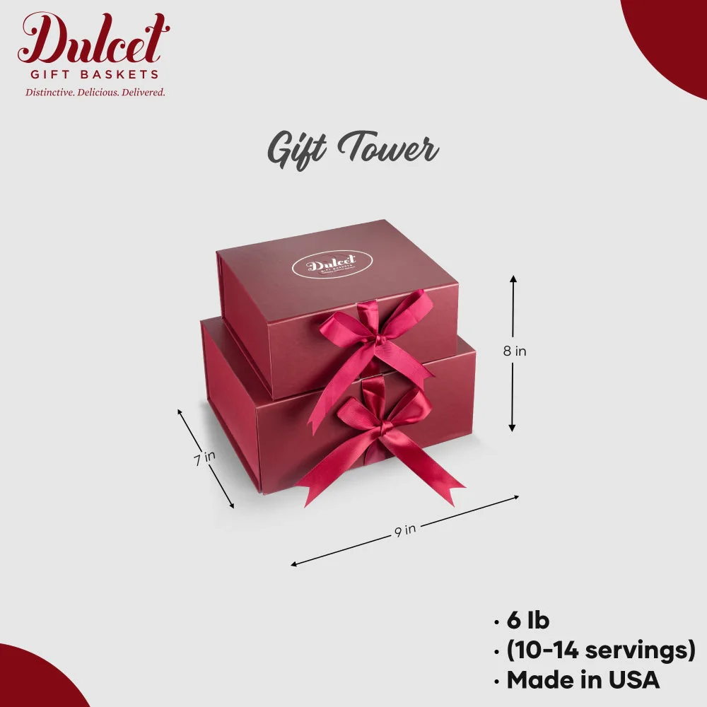 Sweet As Honey 2 Tiered Gourmet Gift B0x - Image 5
