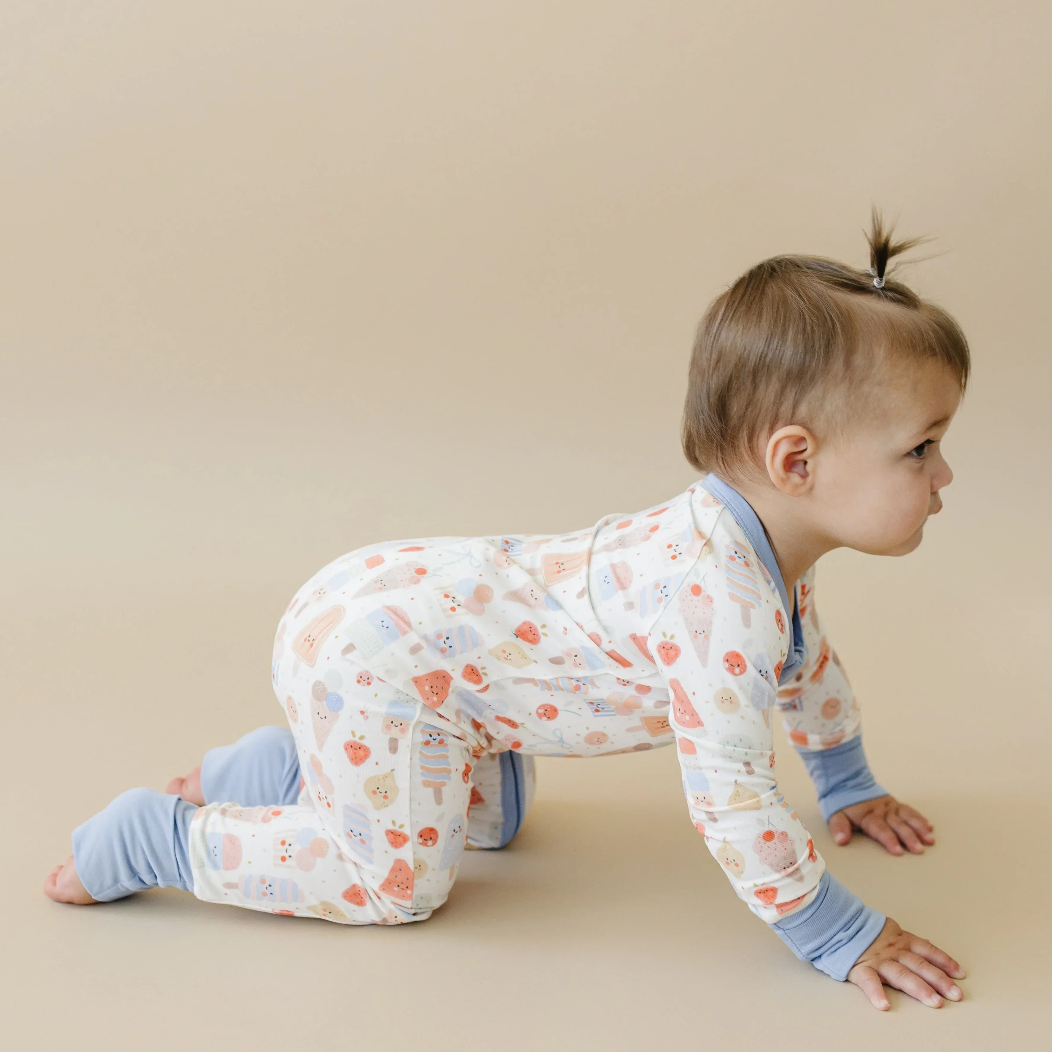 Sweet Summertime Bamboo Zippy Pajamas - Image 10