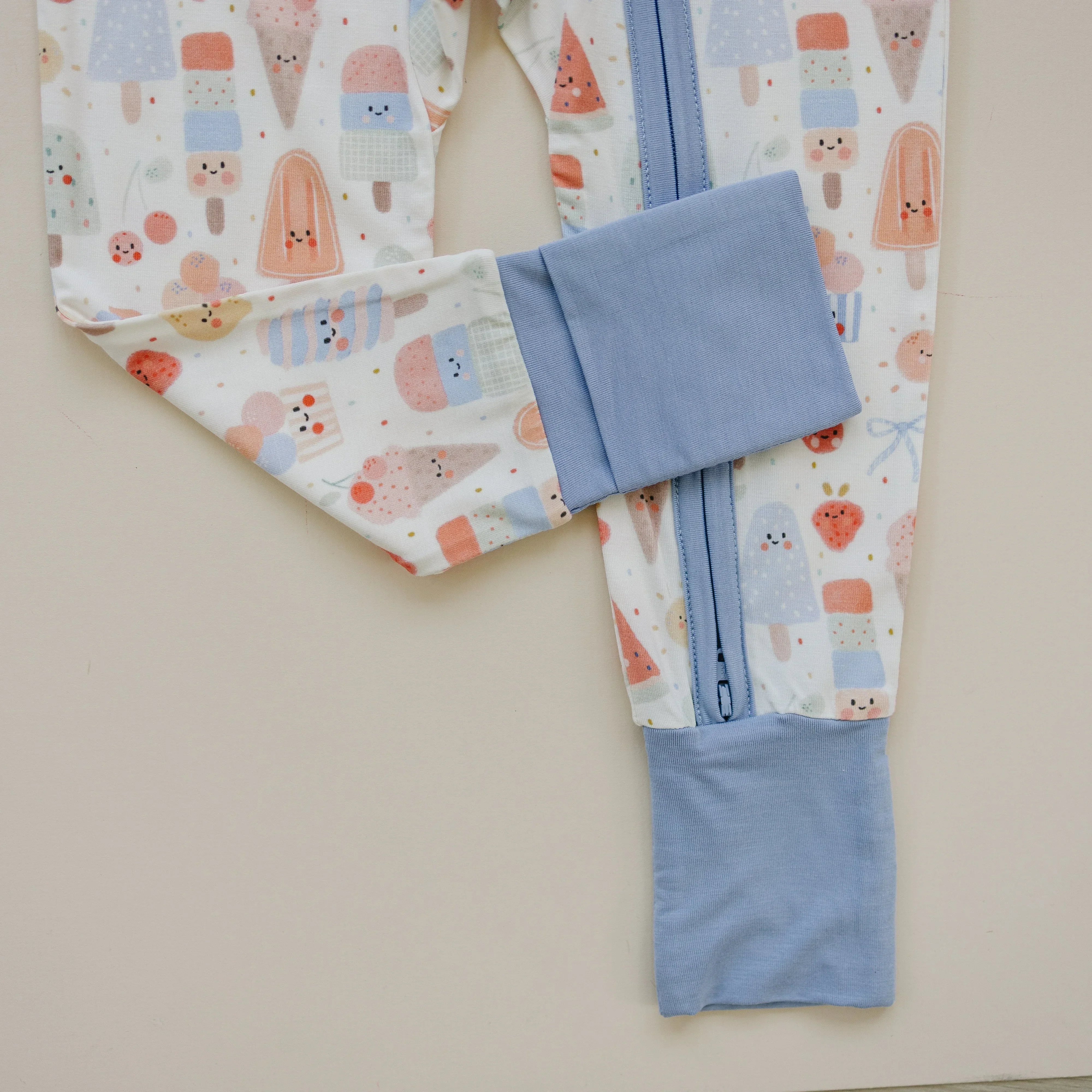 Sweet Summertime Bamboo Zippy Pajamas - Image 5