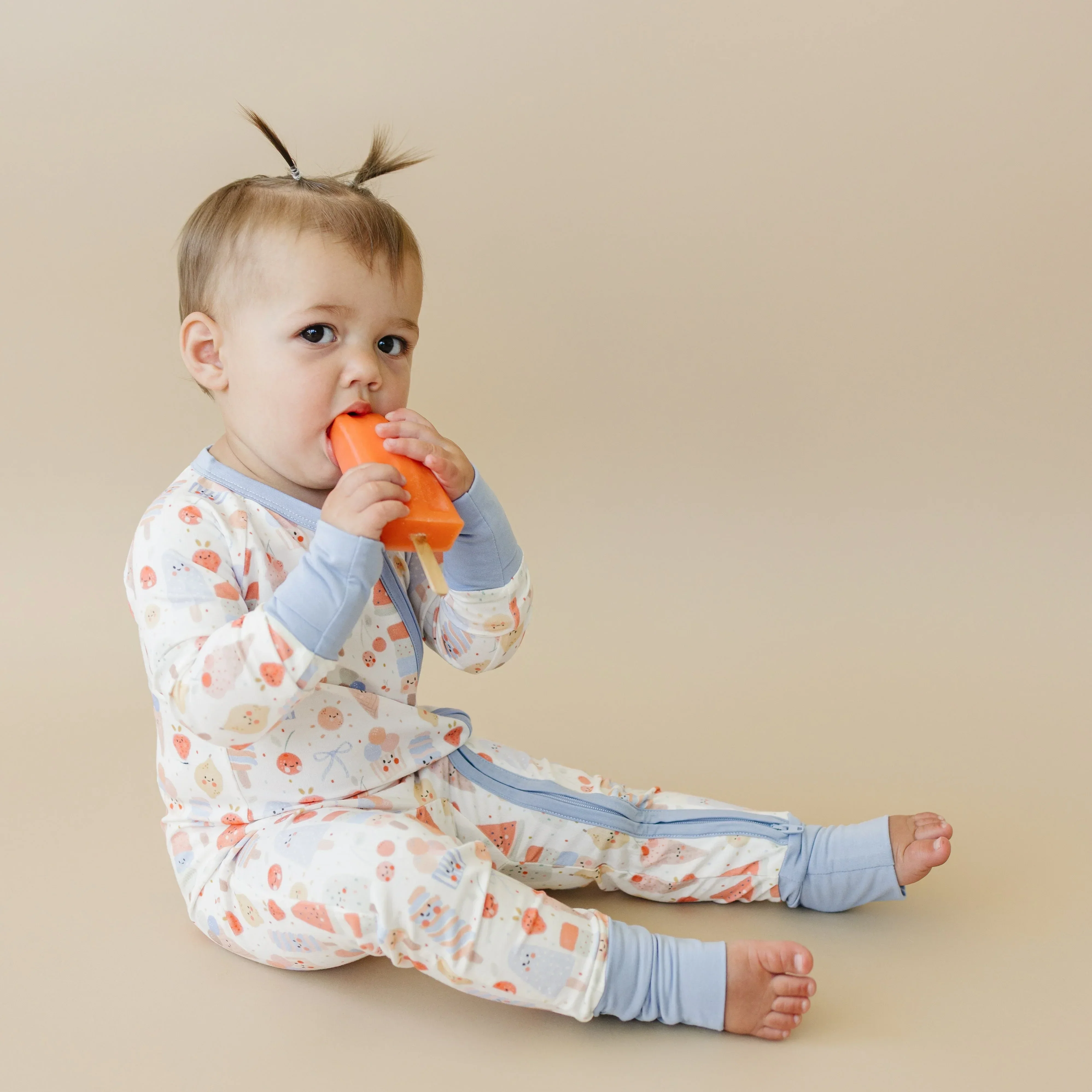 Sweet Summertime Bamboo Zippy Pajamas - Image 6