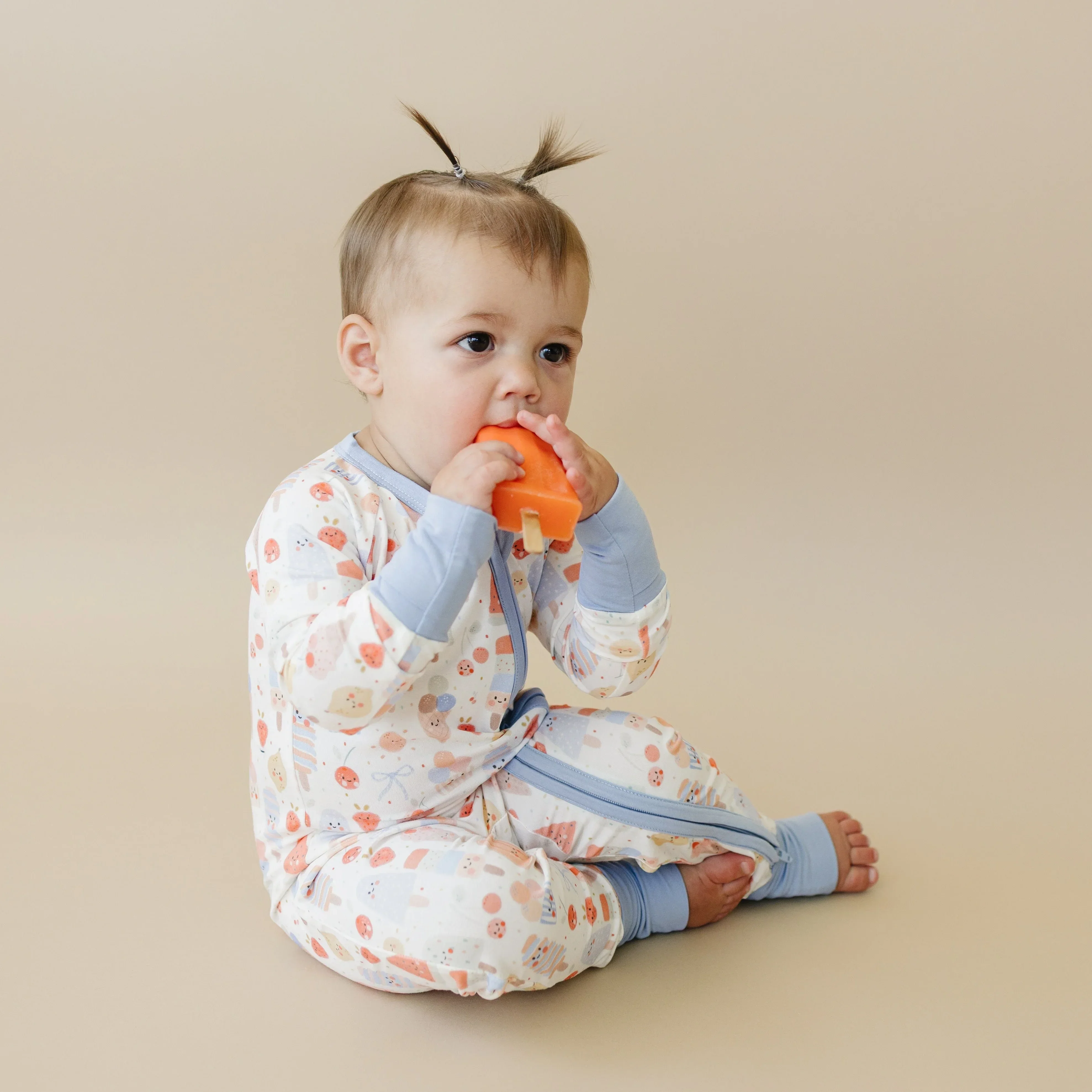 Sweet Summertime Bamboo Zippy Pajamas - Image 7