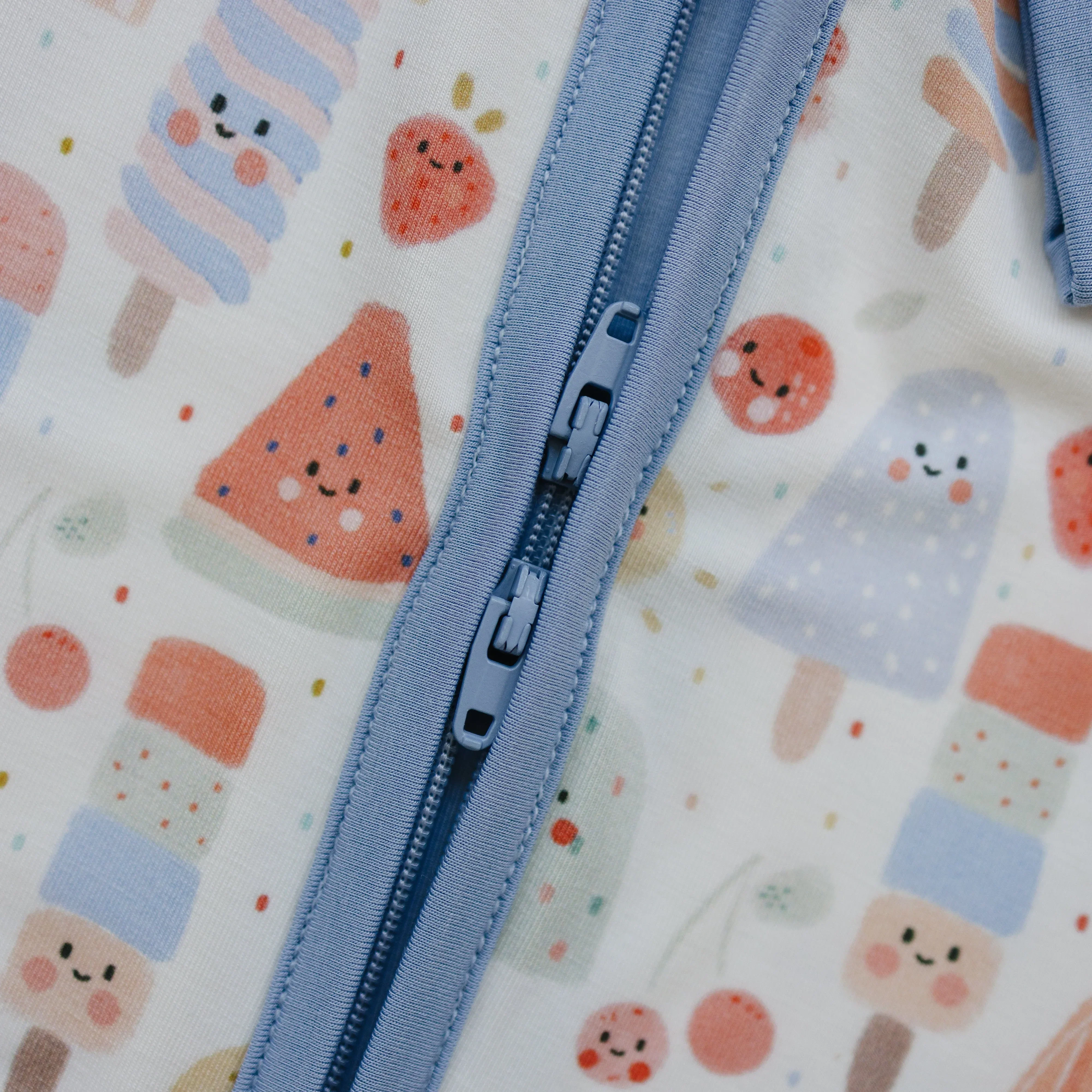 Sweet Summertime Bamboo Zippy Pajamas - Image 9