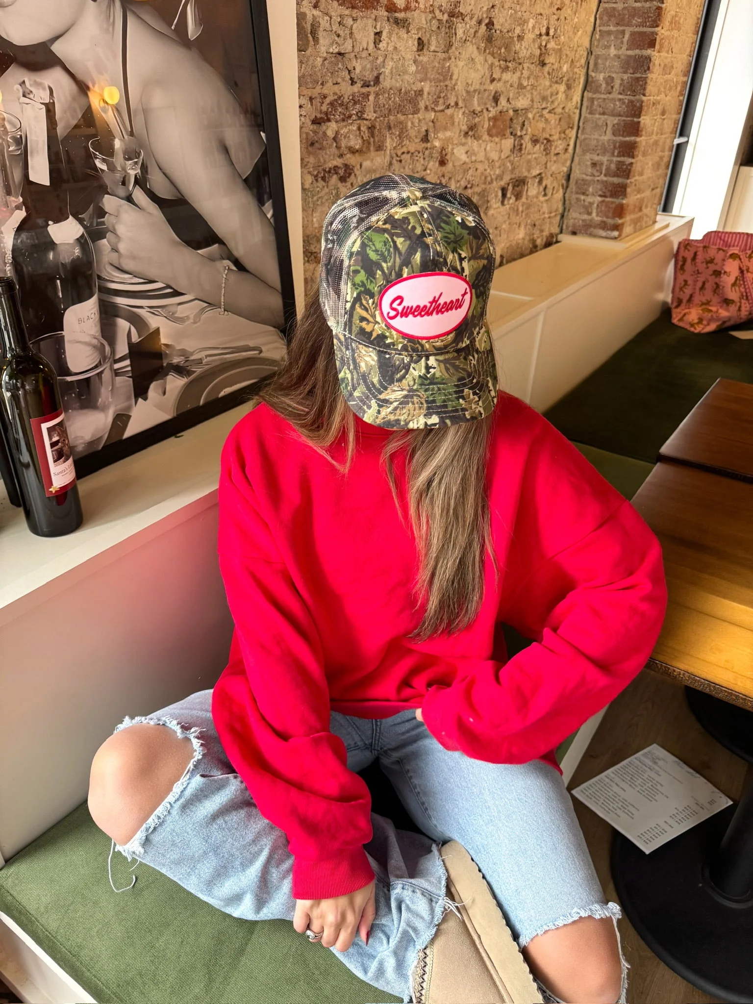 Sweetheart - Vintage Trucker Hat - Image 7