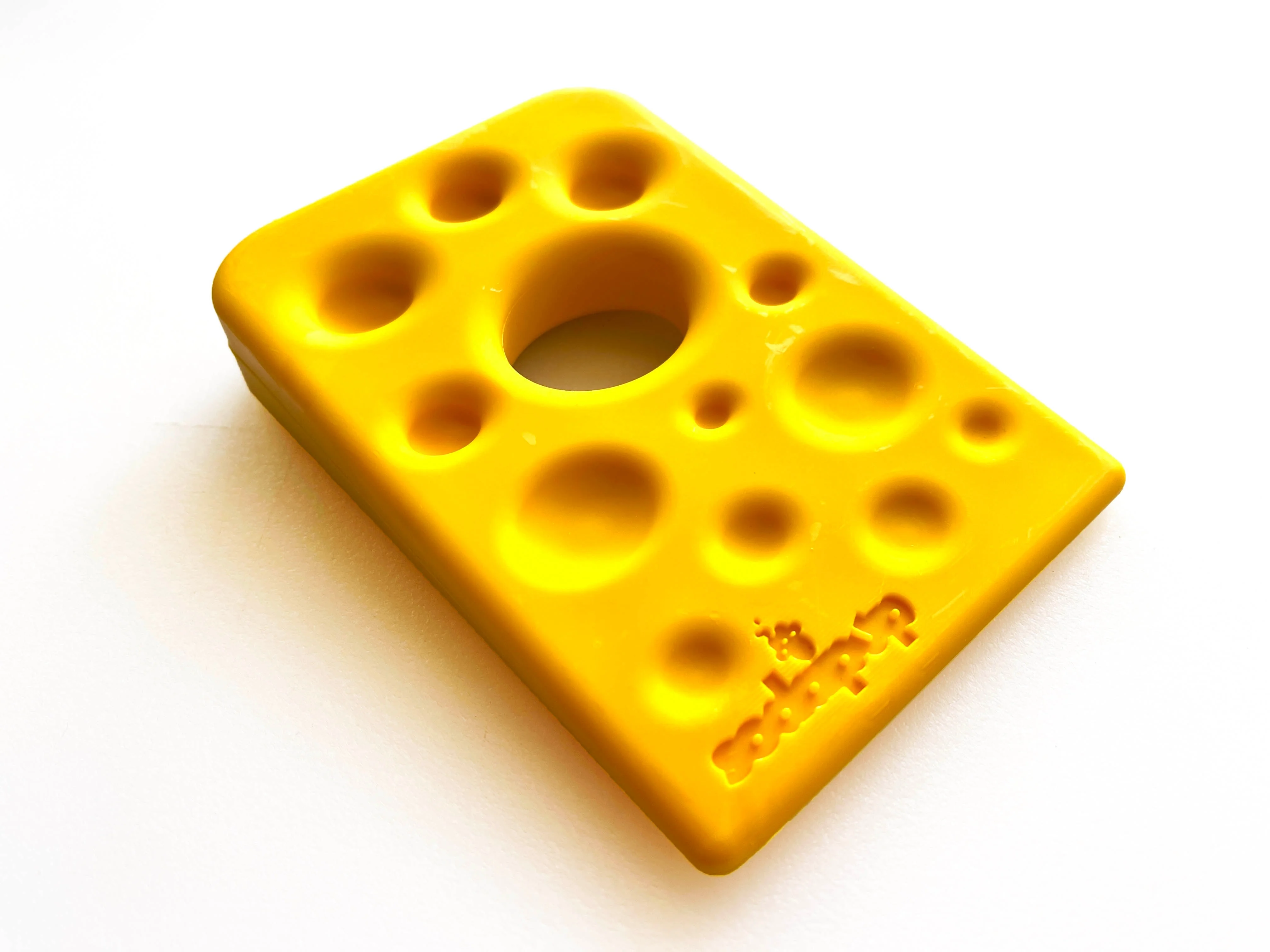 Swiss Cheese Wedge Nylon Dog Chew Toy for Aggressive Chewers | SodaPup - Image 6