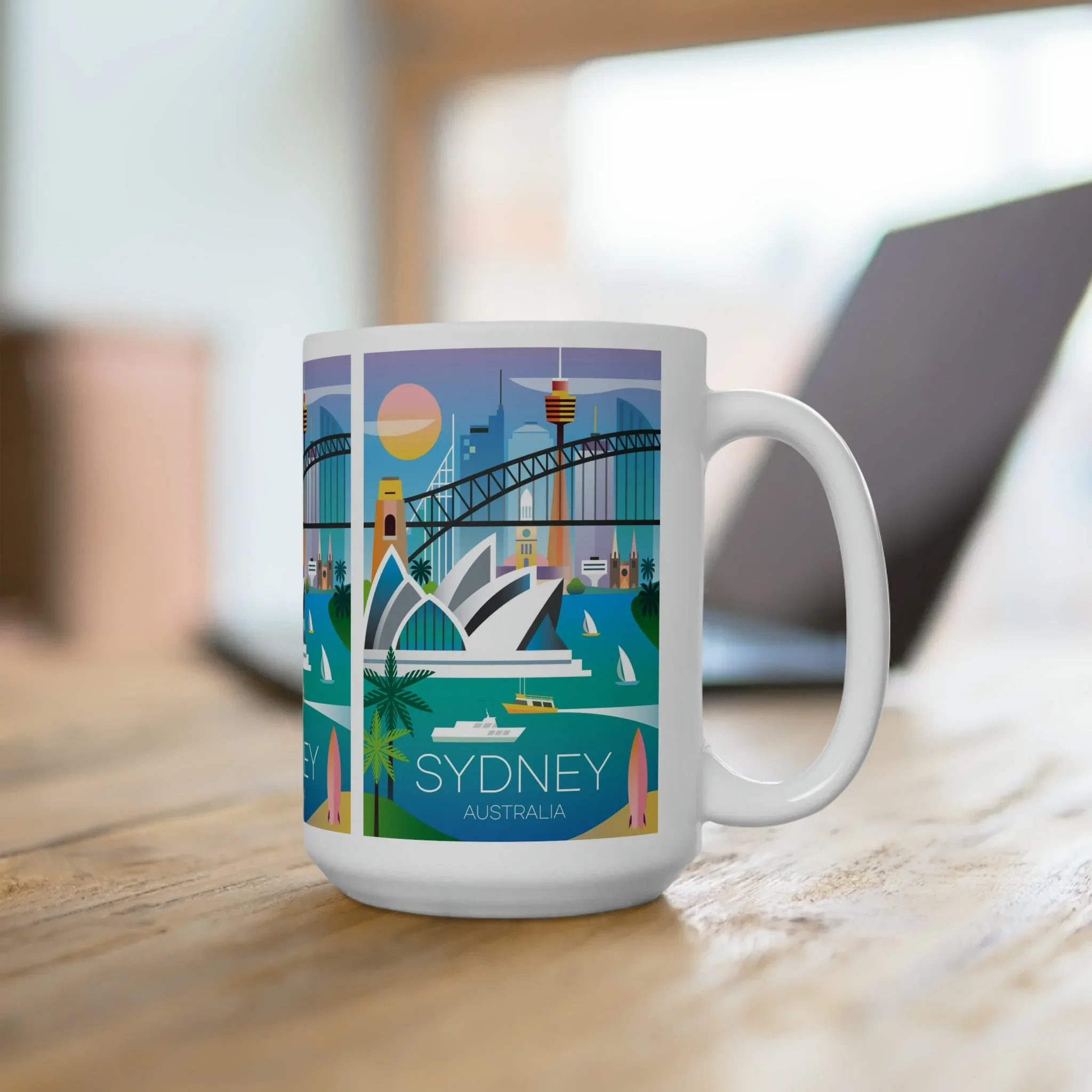 Sydney Ceramic Mug 11oz or 15oz - Image 4