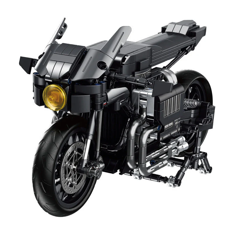 Tabletop Decoration Assembly Building Blocks Model Boy Toy Motorcycle - Image 10