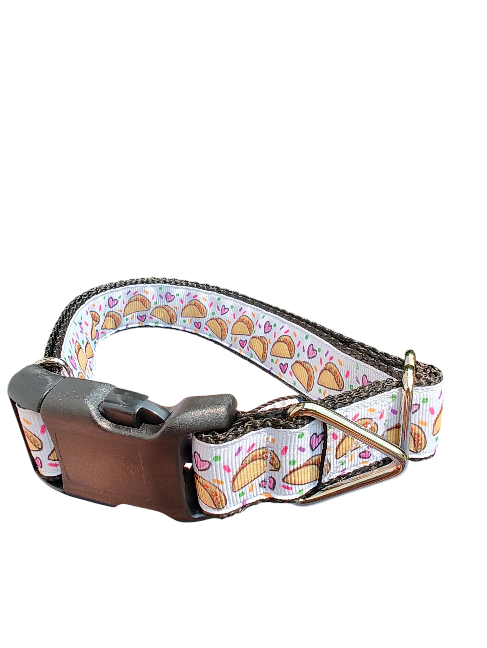 Taco Love Nylon Dog Collar - Image 2