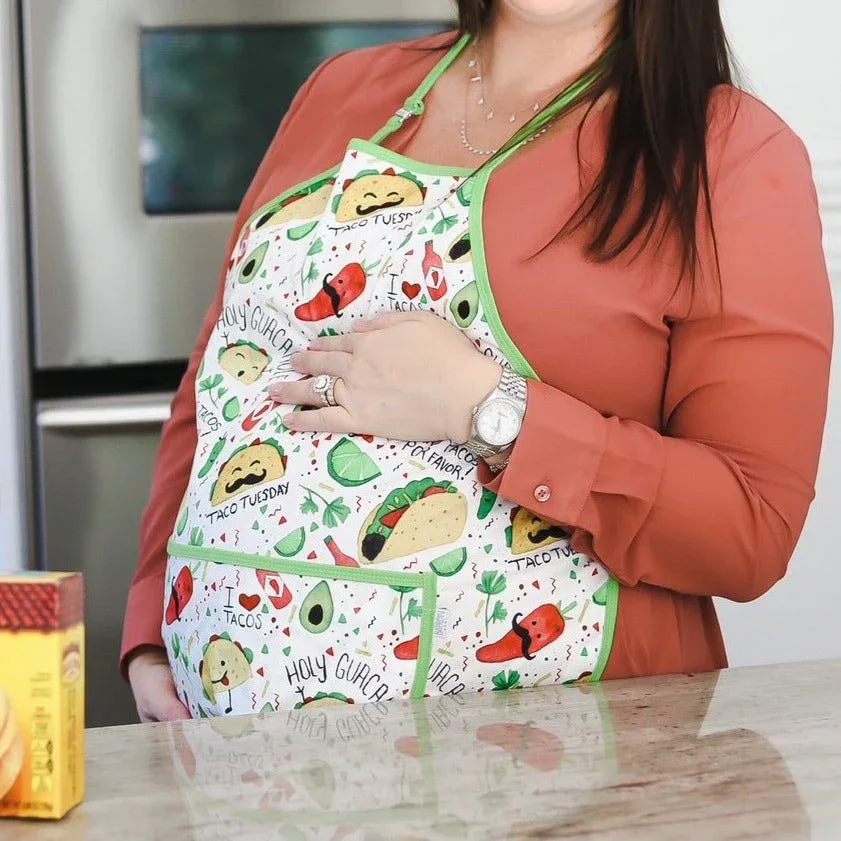 Taco Party Apron - fits sizes youth small through adult 2XL - Image 6