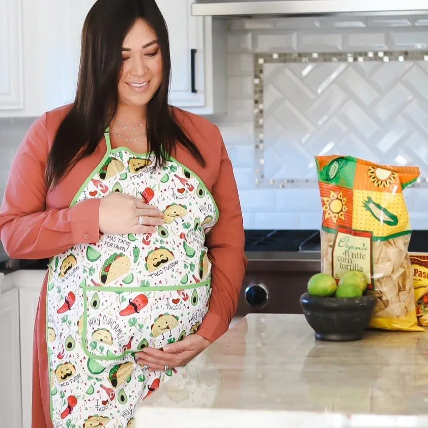 Taco Party Apron - fits sizes youth small through adult 2XL - Image 9