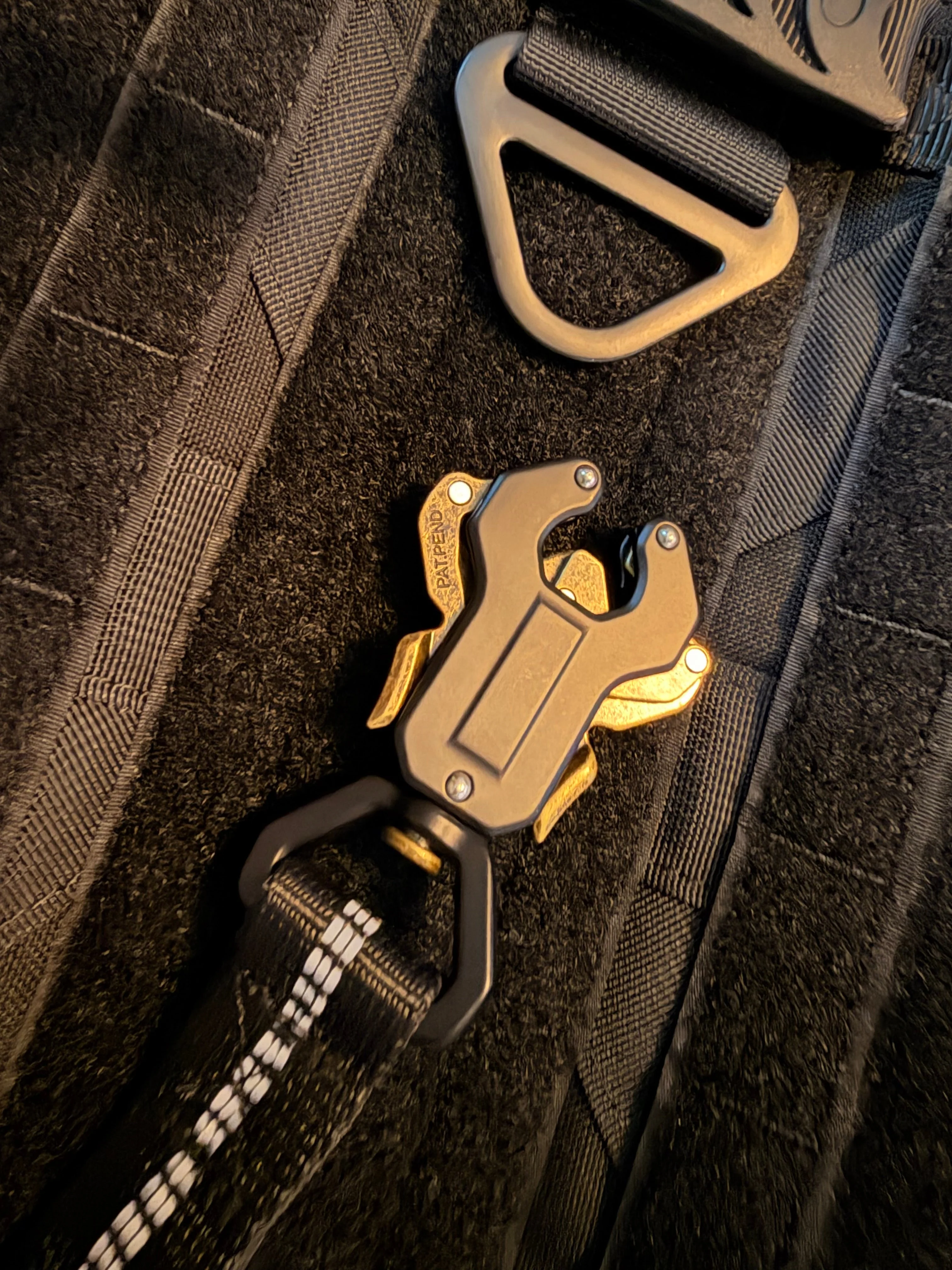 Tactical 'No-Pull' Bungee Leash - Upgraded Frog Clip - Image 7