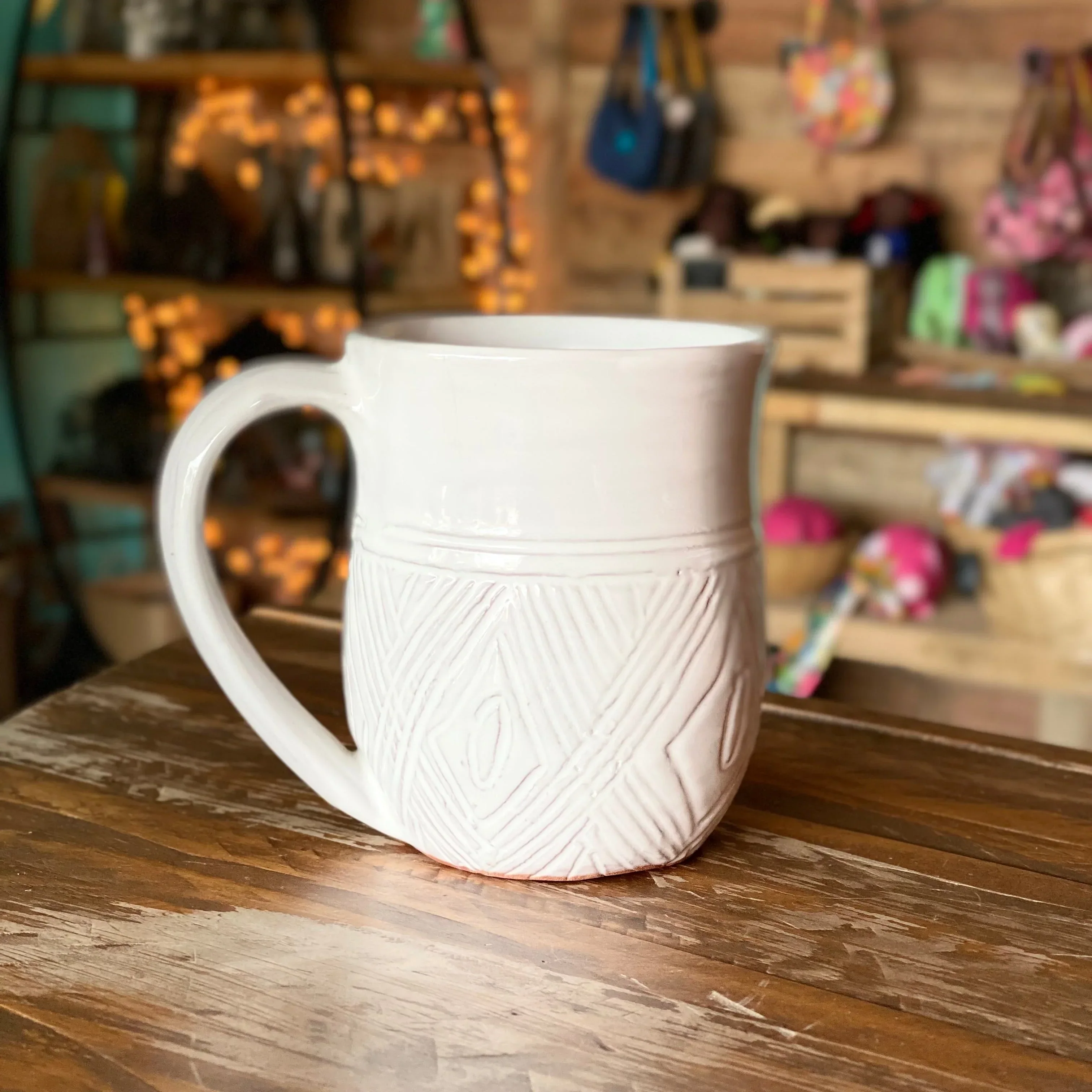 Taino Mug - White