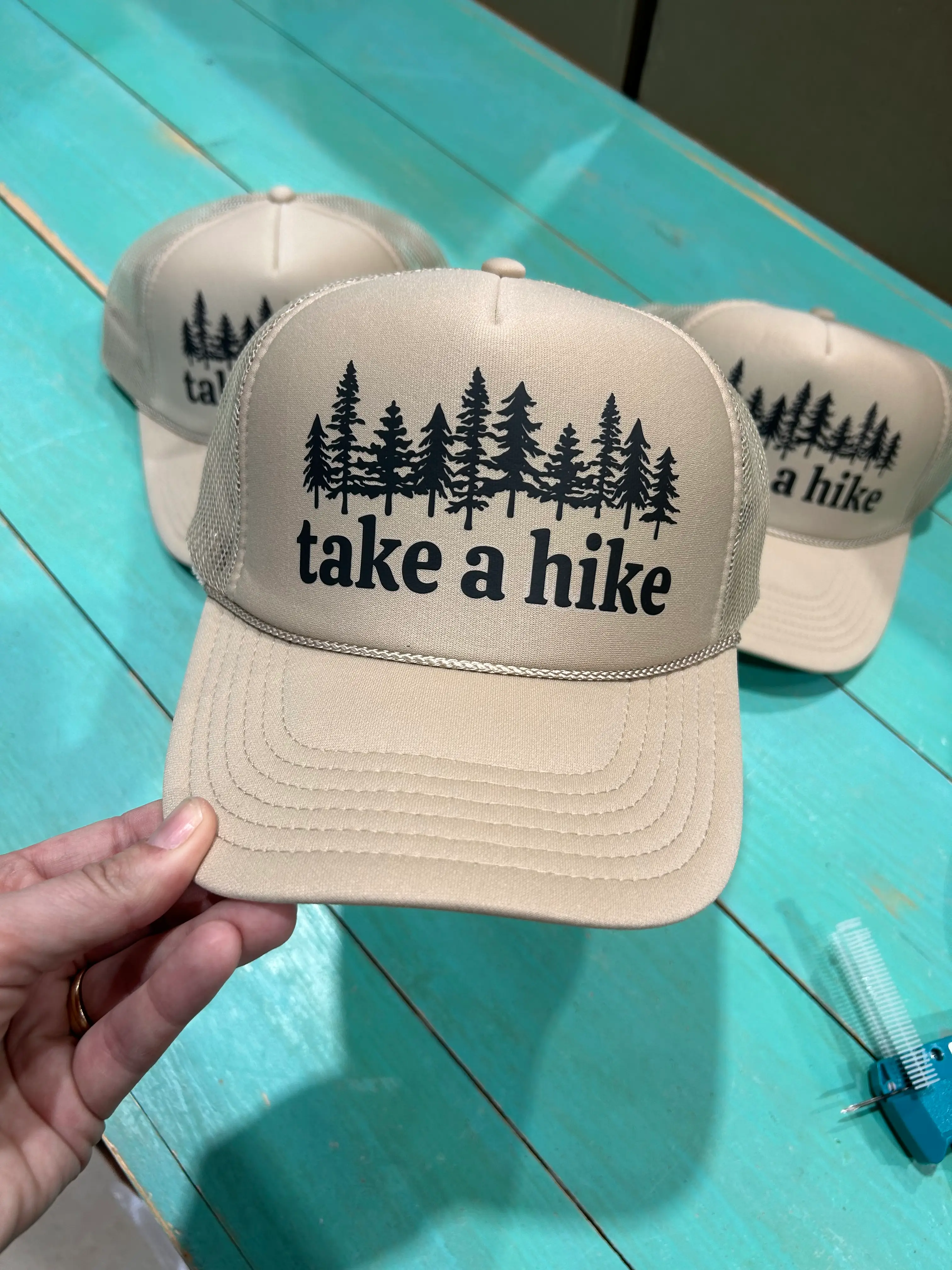 Take A Hike Trucker Hat - Image 2