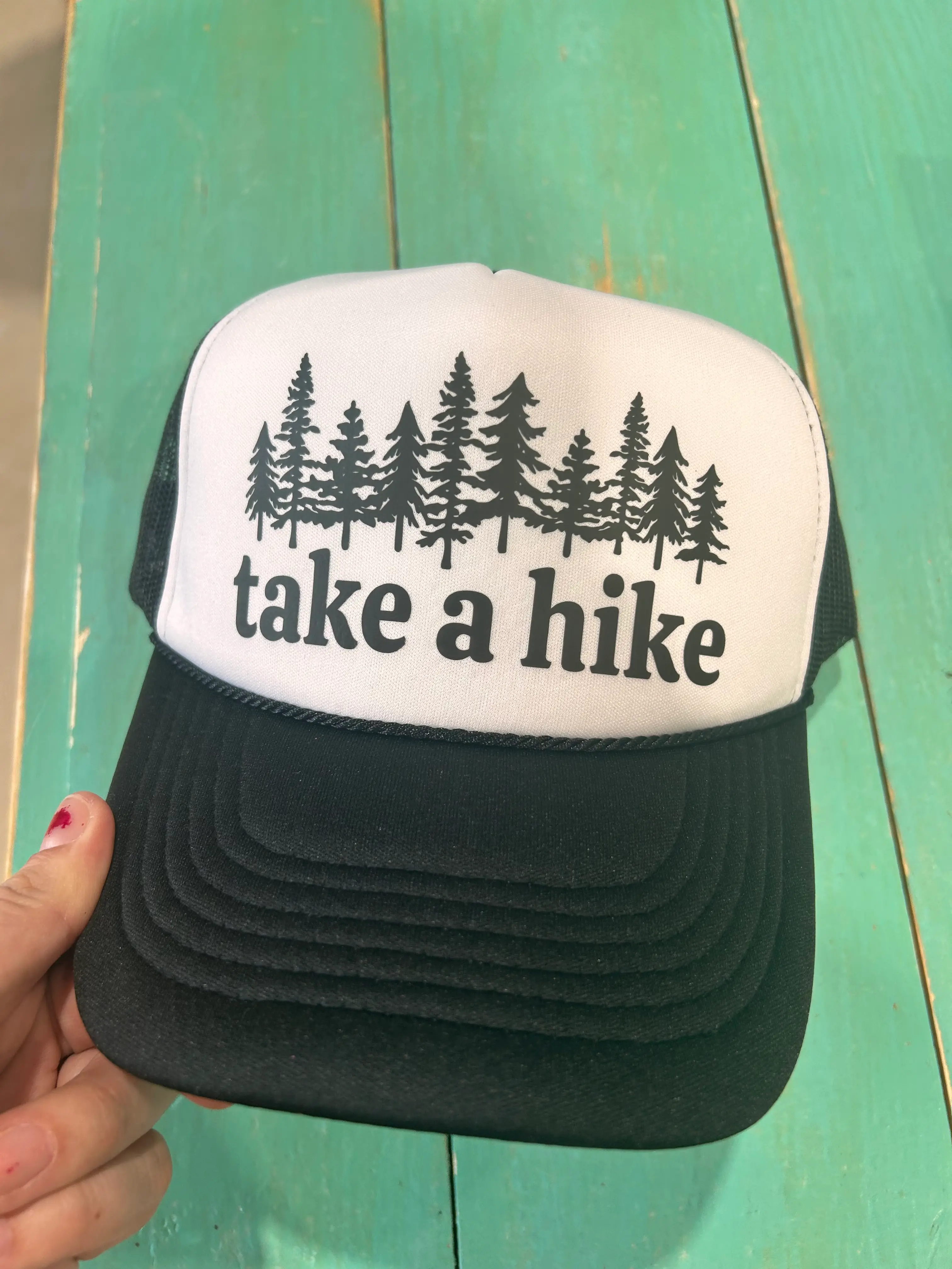Take A Hike Trucker Hat - Image 3
