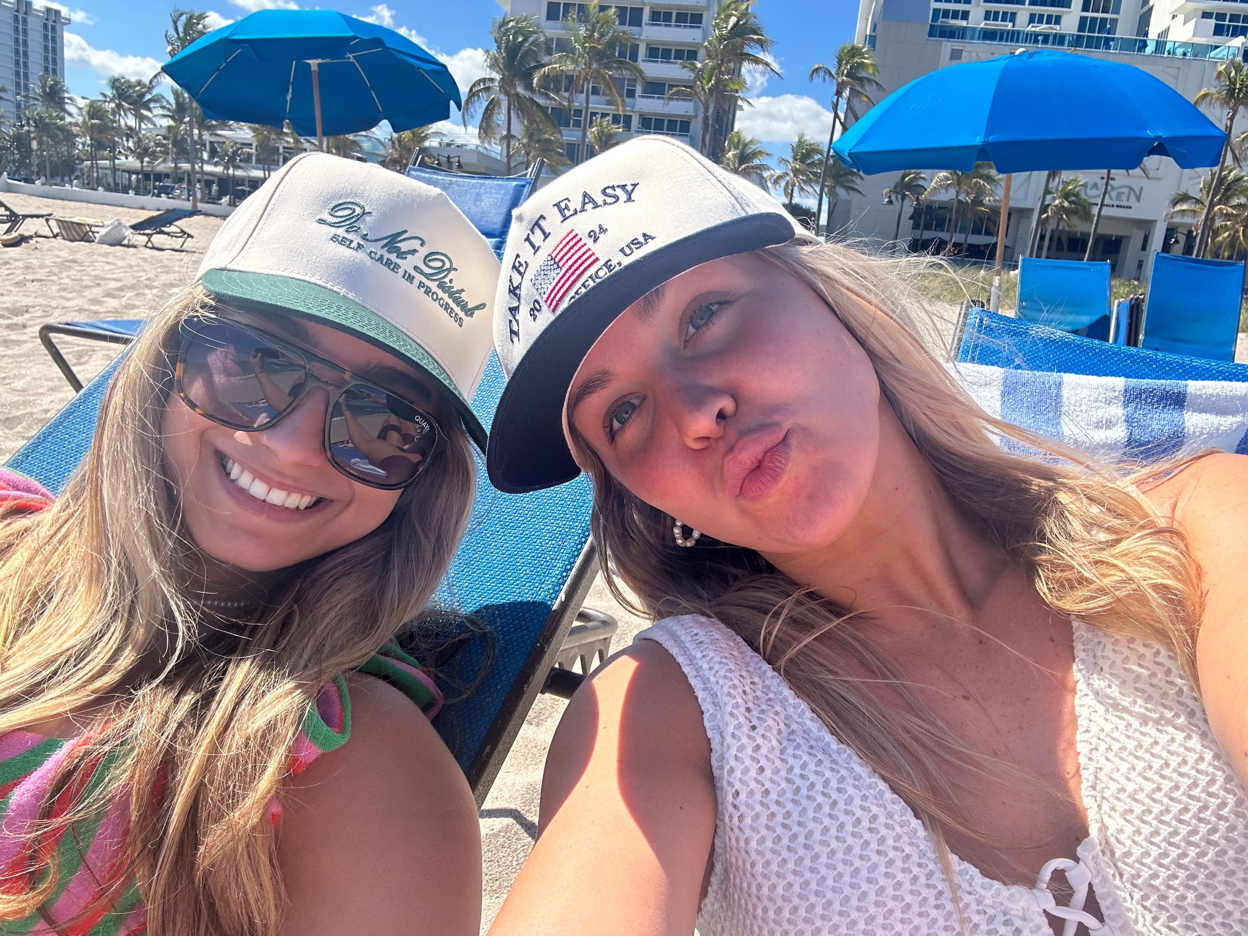 Take it Easy Vintage Trucker Hat - Image 9