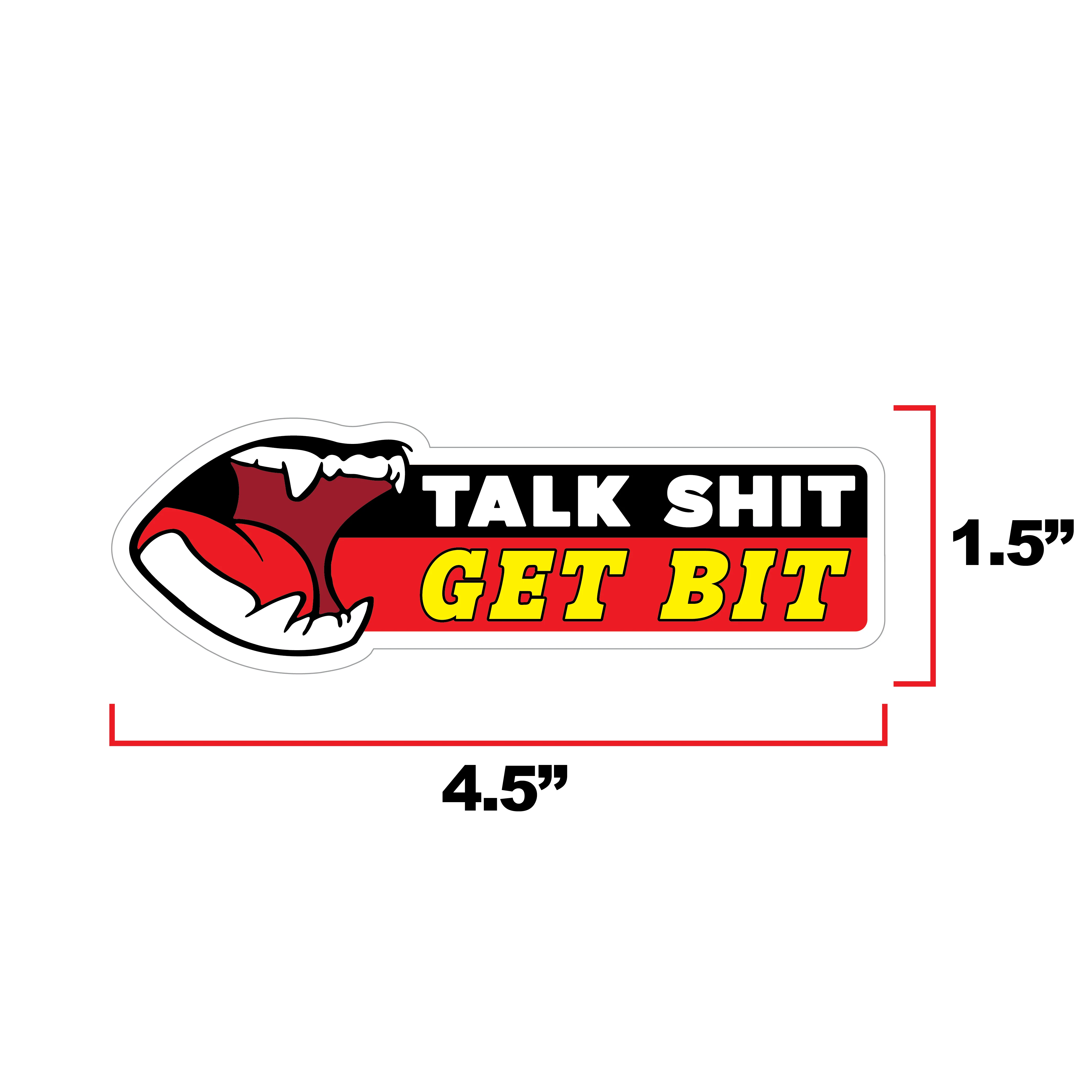 Talk Shit Get Bit Morale Patch - Image 2