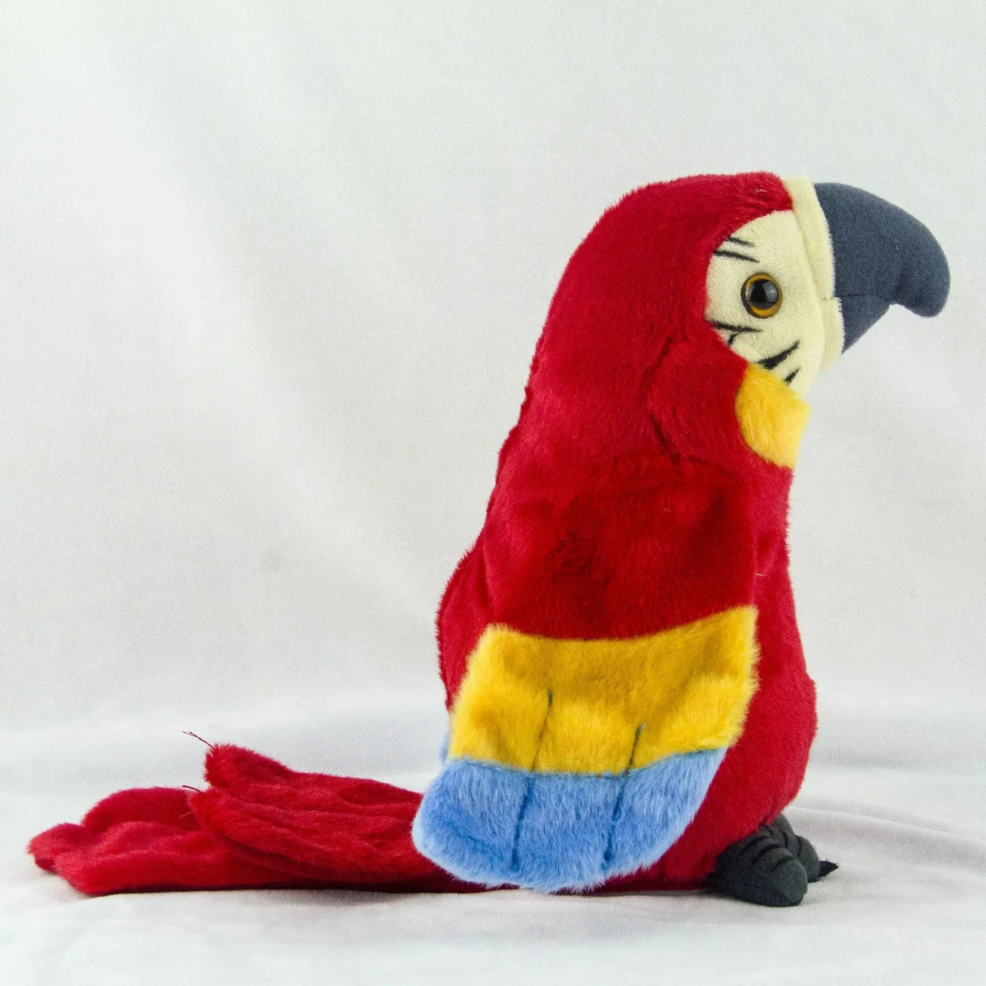 Talking Macaw Parrot Plush – Repeat & Speak Electronic Stuffed Toy - Image 7