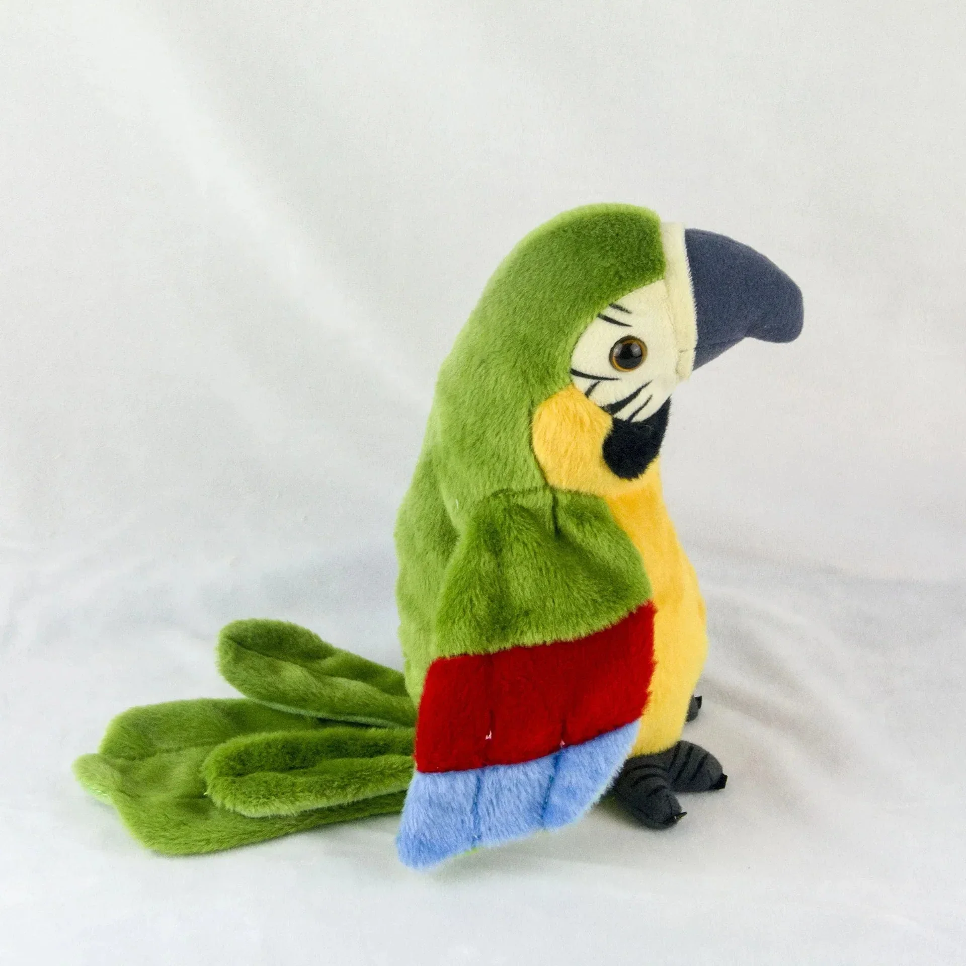 Talking Macaw Parrot Plush – Repeat & Speak Electronic Stuffed Toy - Image 9
