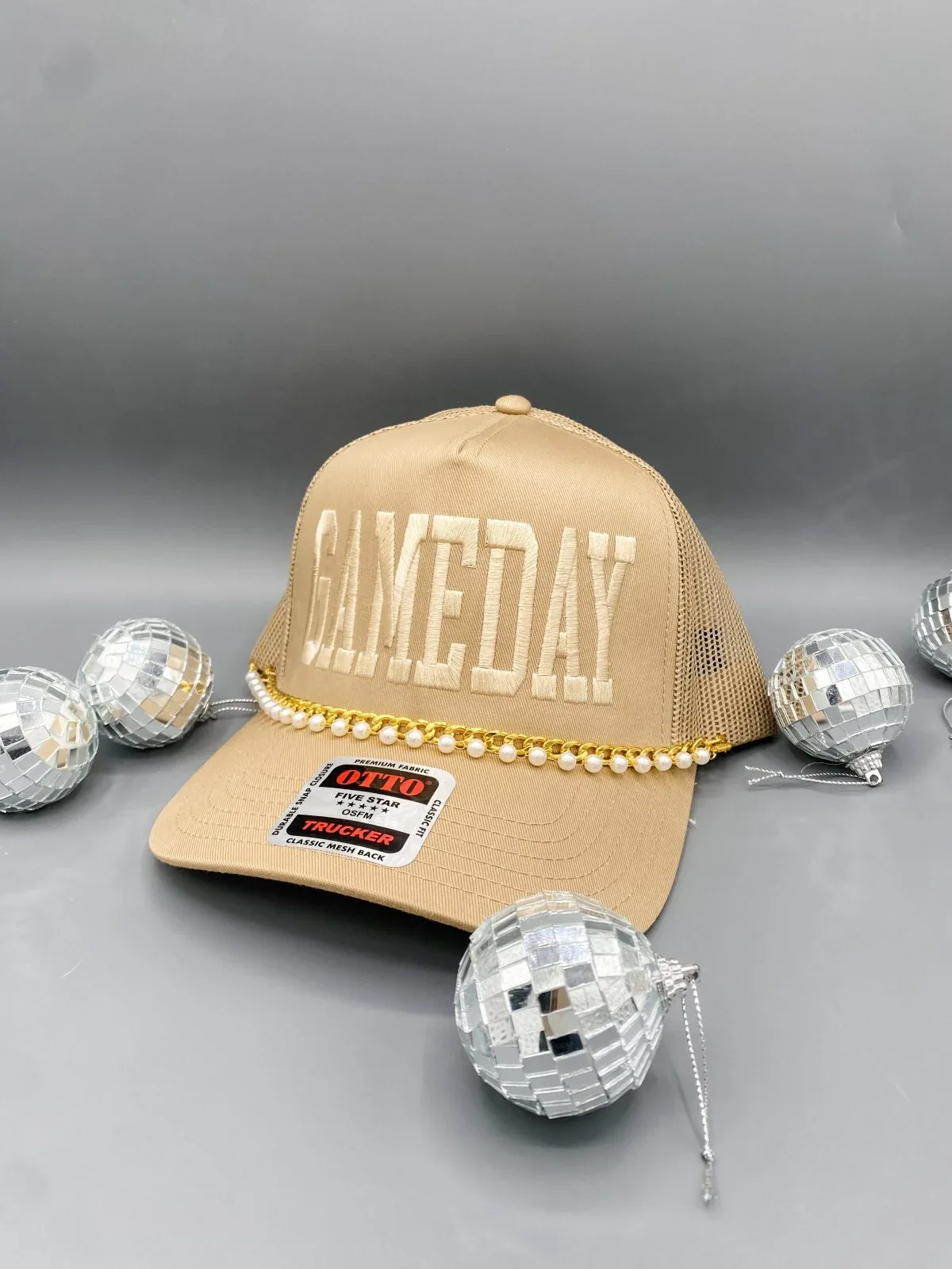 Tan Gameday - Trucker Hat - Image 2