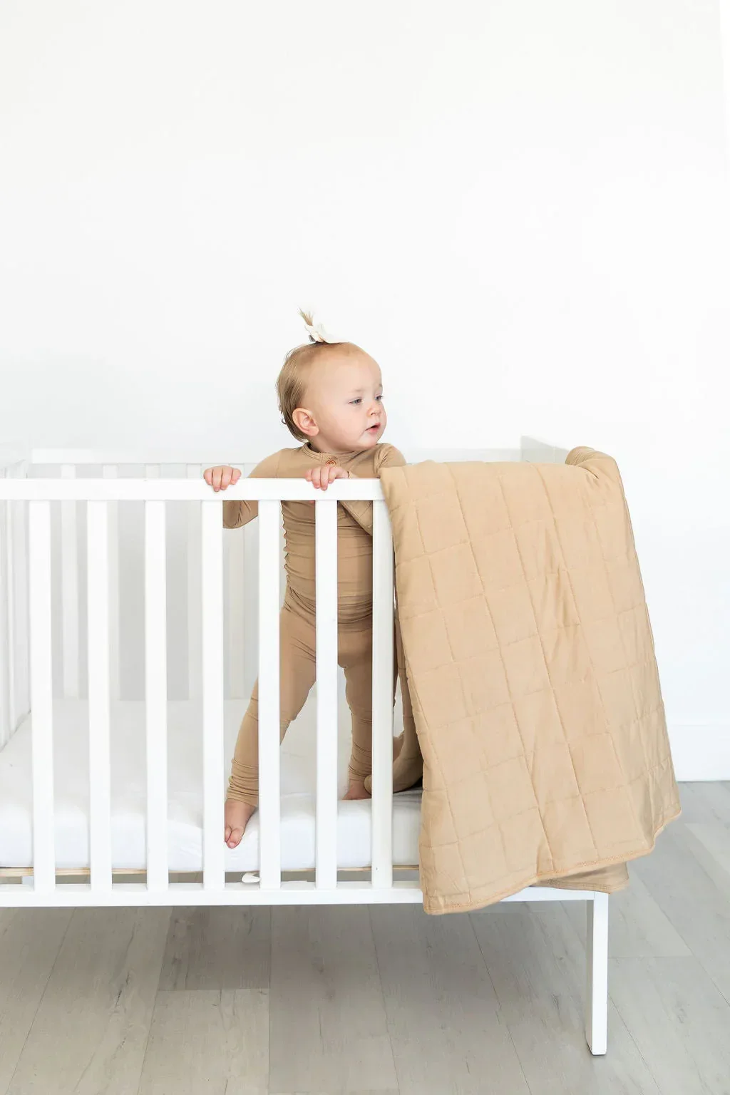 Tan Infant 2-Piece Bamboo Set - Image 4