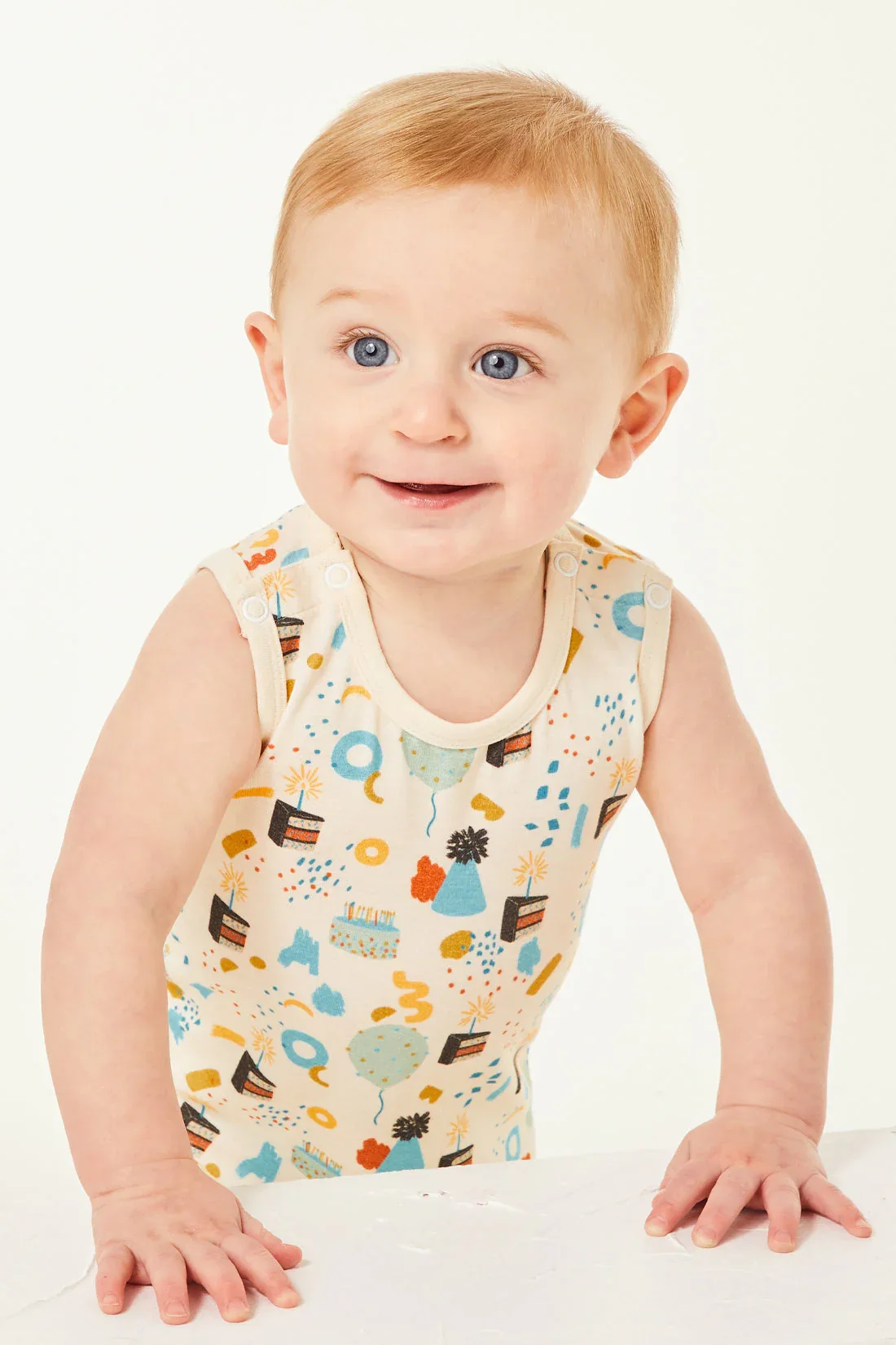 Tank Top Shorts Romper - Birthday - Image 2