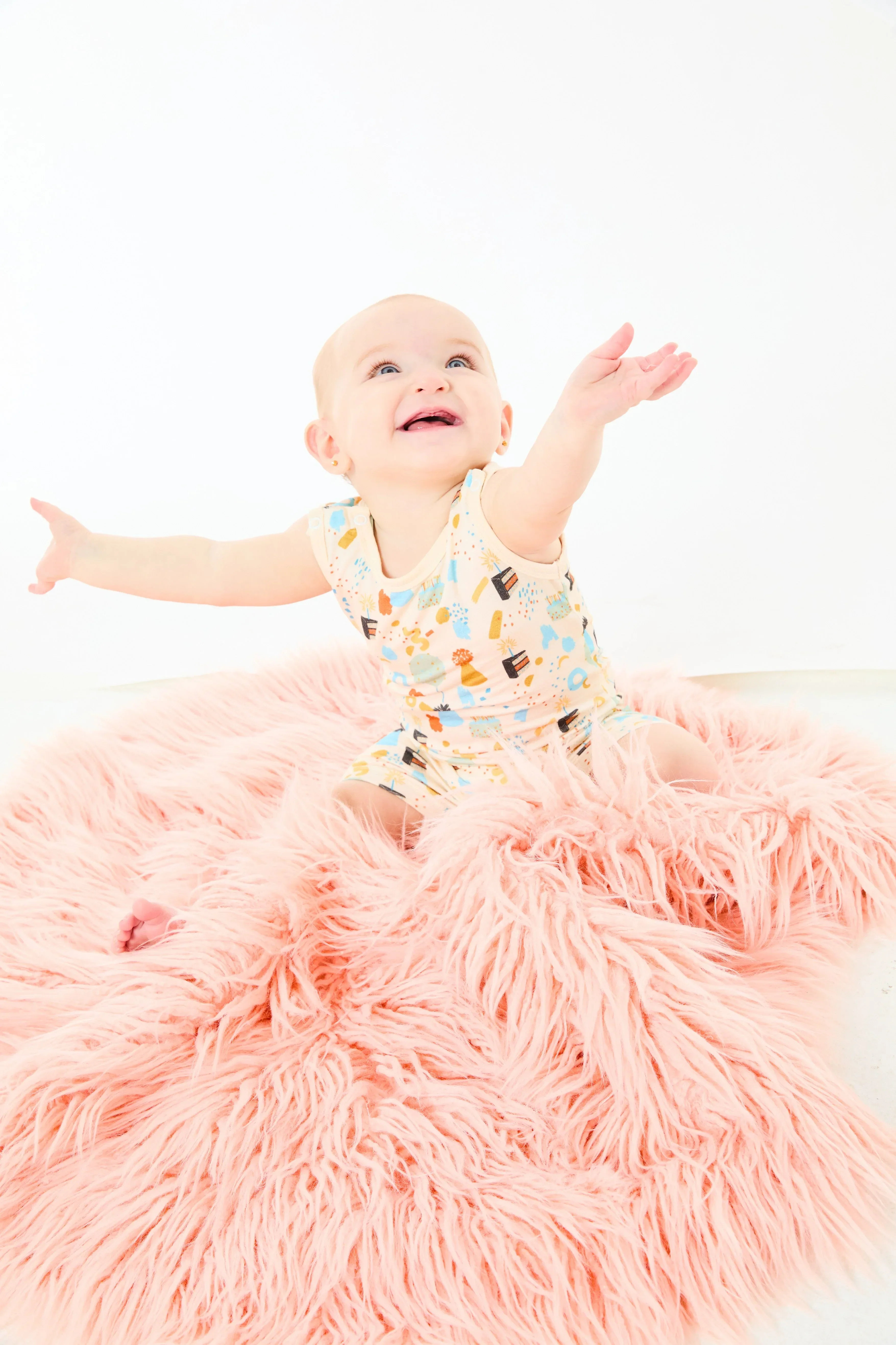 Tank Top Shorts Romper - Birthday - Image 3