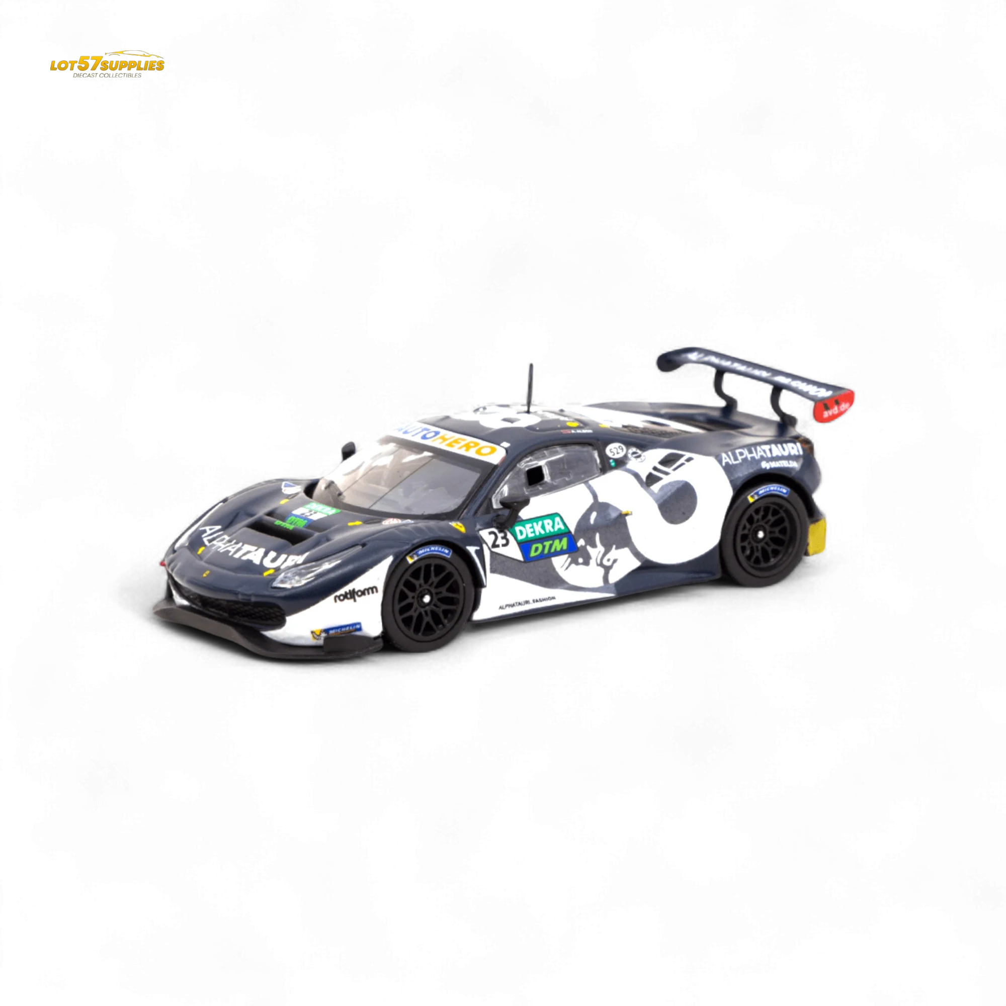 Tarmac Works Ferrari 488 GT3 DTM Alex Albon 1:64 - Image 3