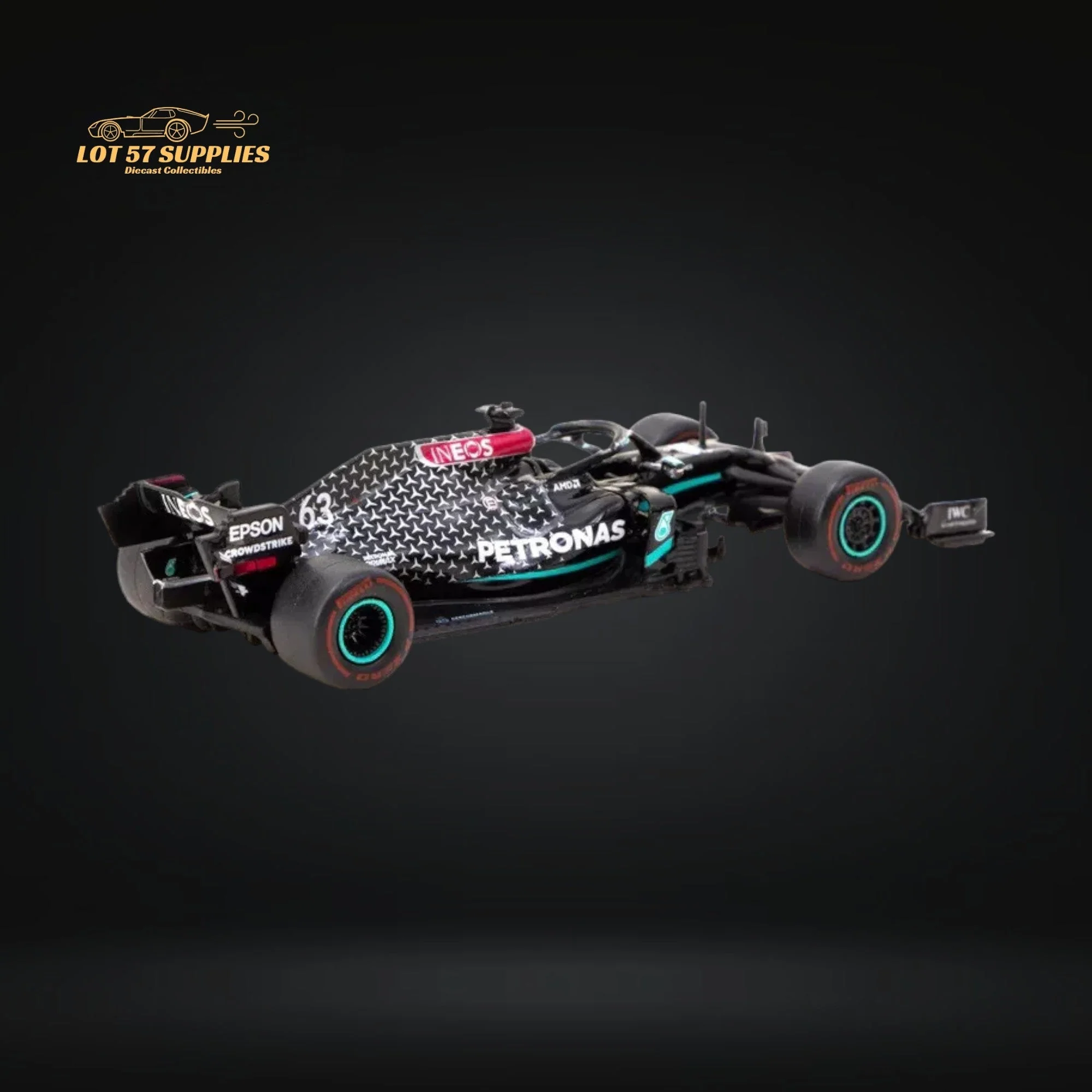 Tarmac Works Mercedes-AMG F1 W11 EQ Performance Russell 1:64 - Image 3