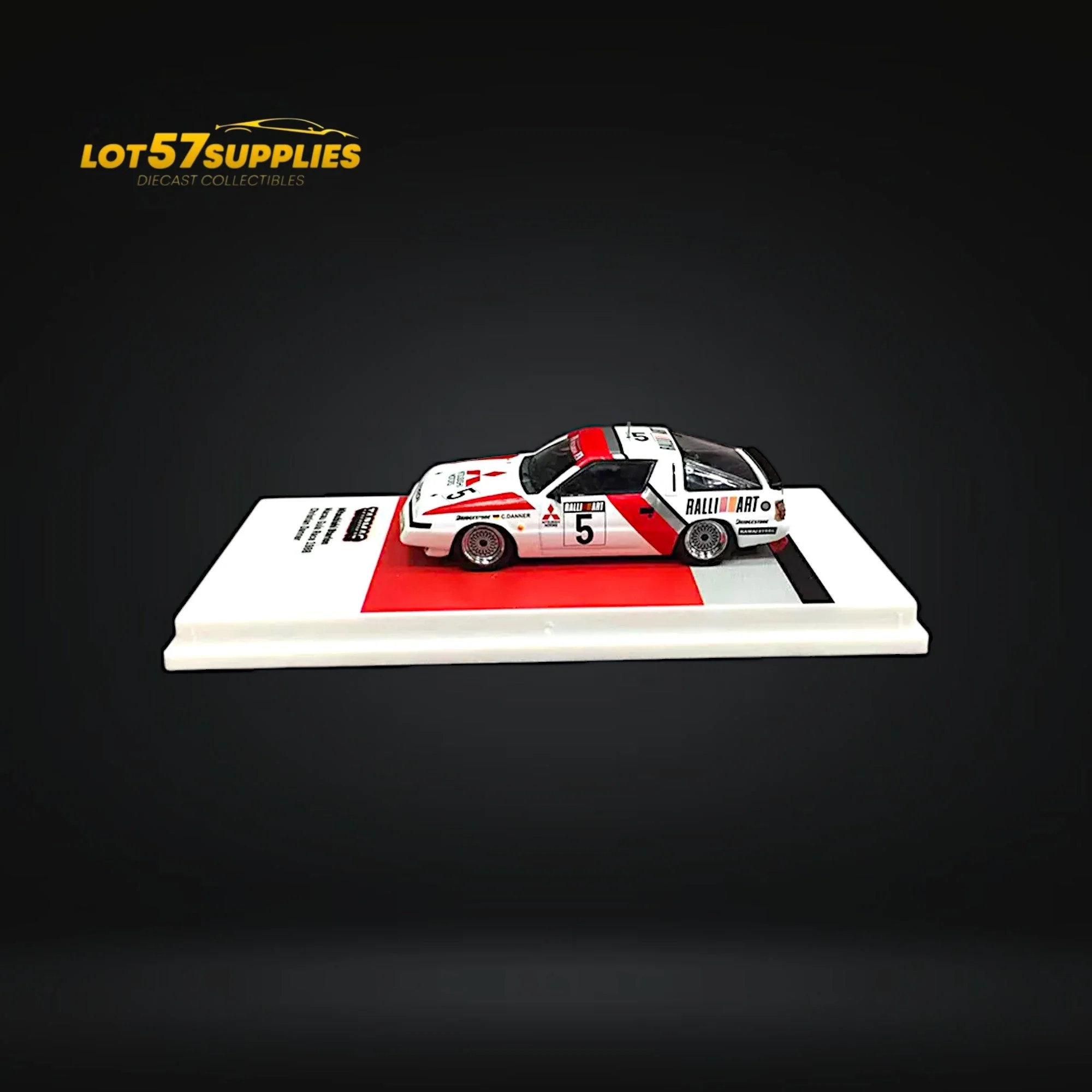 Tarmac Works Mitsubishi Starion Macau Guia Race 1988 #5 1:64 - Image 2