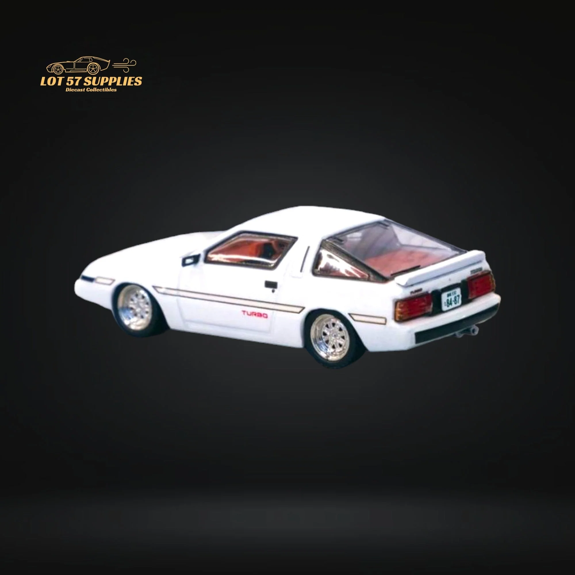 Tarmac Works Mitsubishi Starion White 1:64 - Image 2