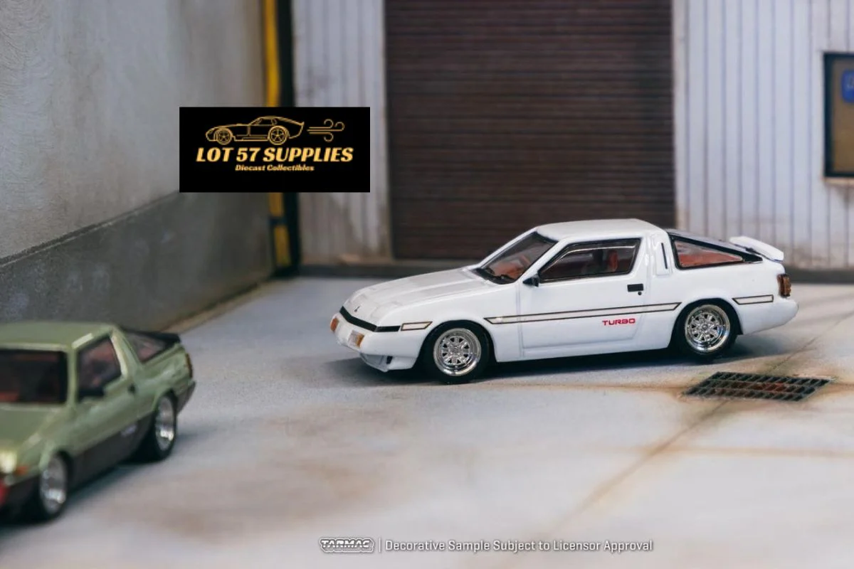 Tarmac Works Mitsubishi Starion White 1:64 - Image 4