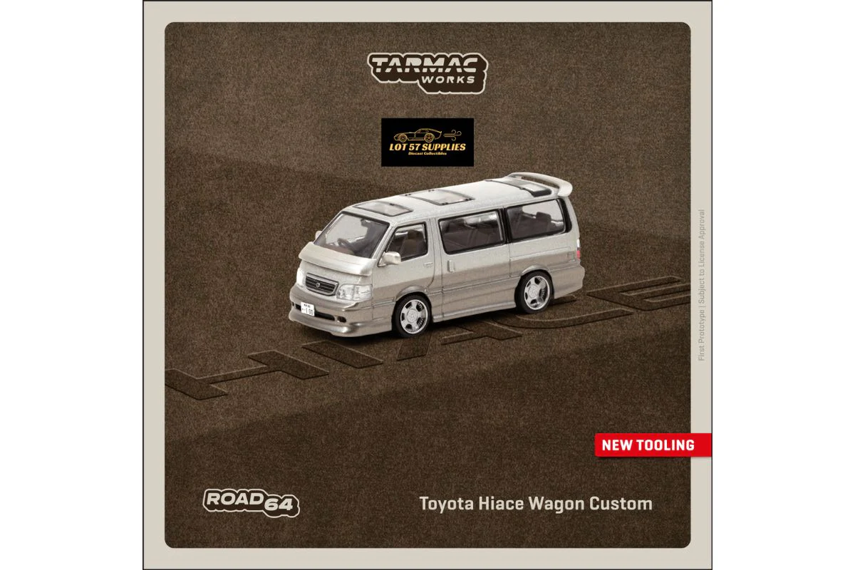 Tarmac Works Toyota Hiace Wagon Custom 1:64 - Image 4