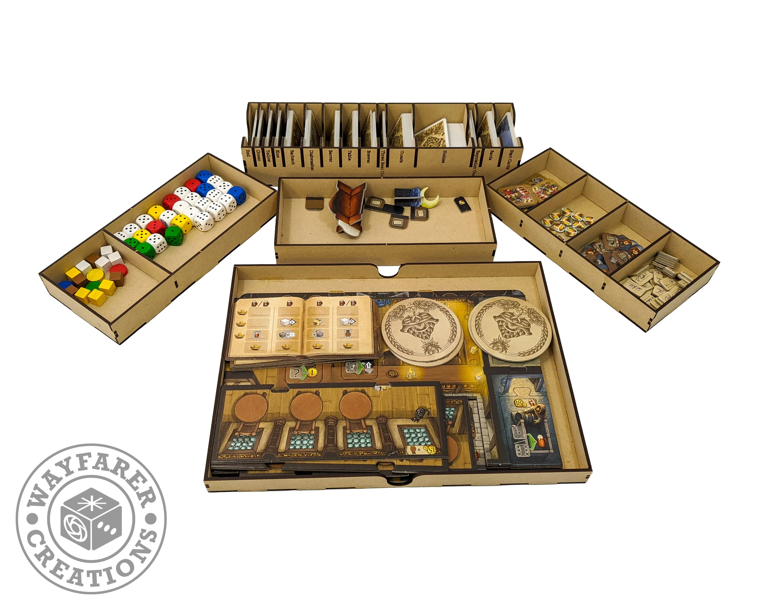 Taverns of Tiefenthal Board Game Organizer Insert - Image 2
